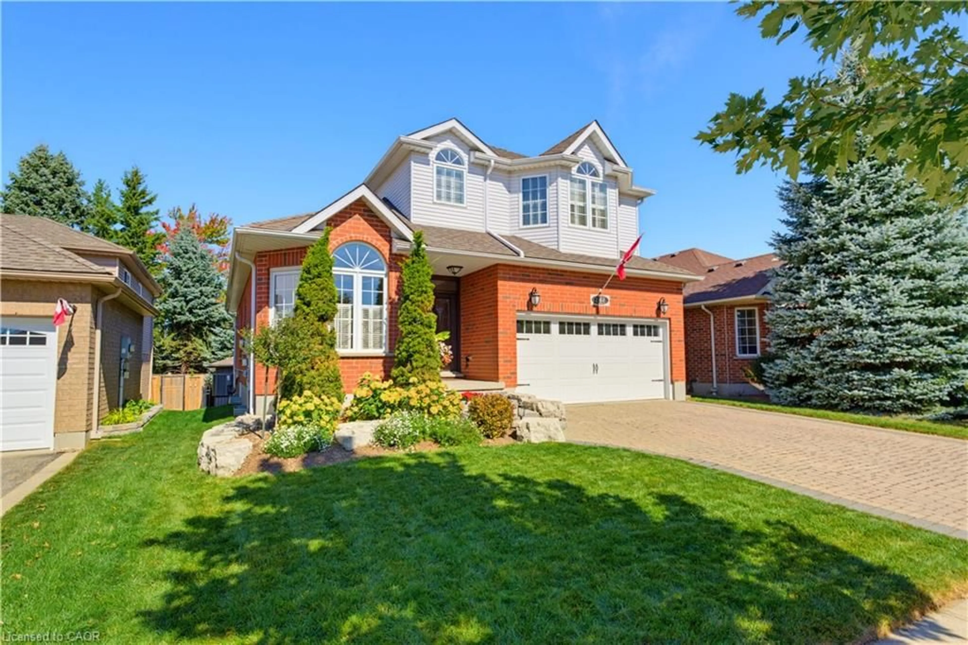 Home with brick exterior material, street for 247 Fern Cres, Waterloo Ontario N2V 2P9