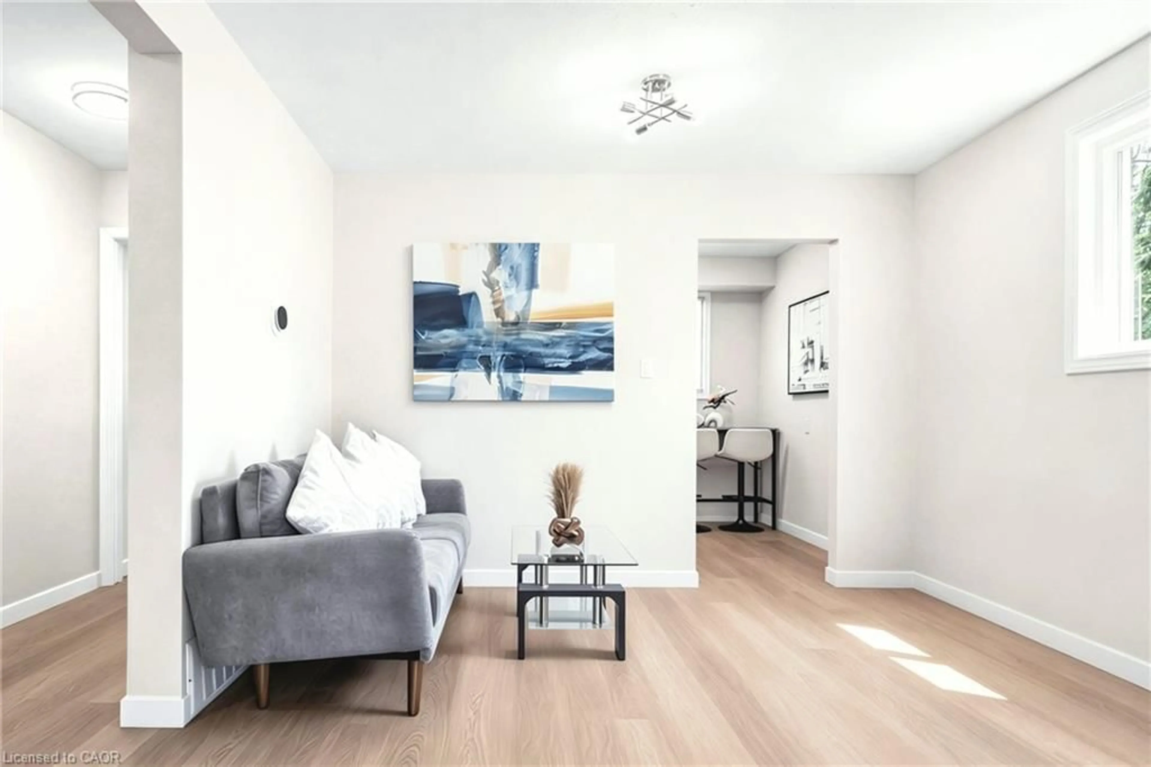 Living room with furniture, unknown for 506 Lonelm Crt #A, Waterloo Ontario N2L 5E1