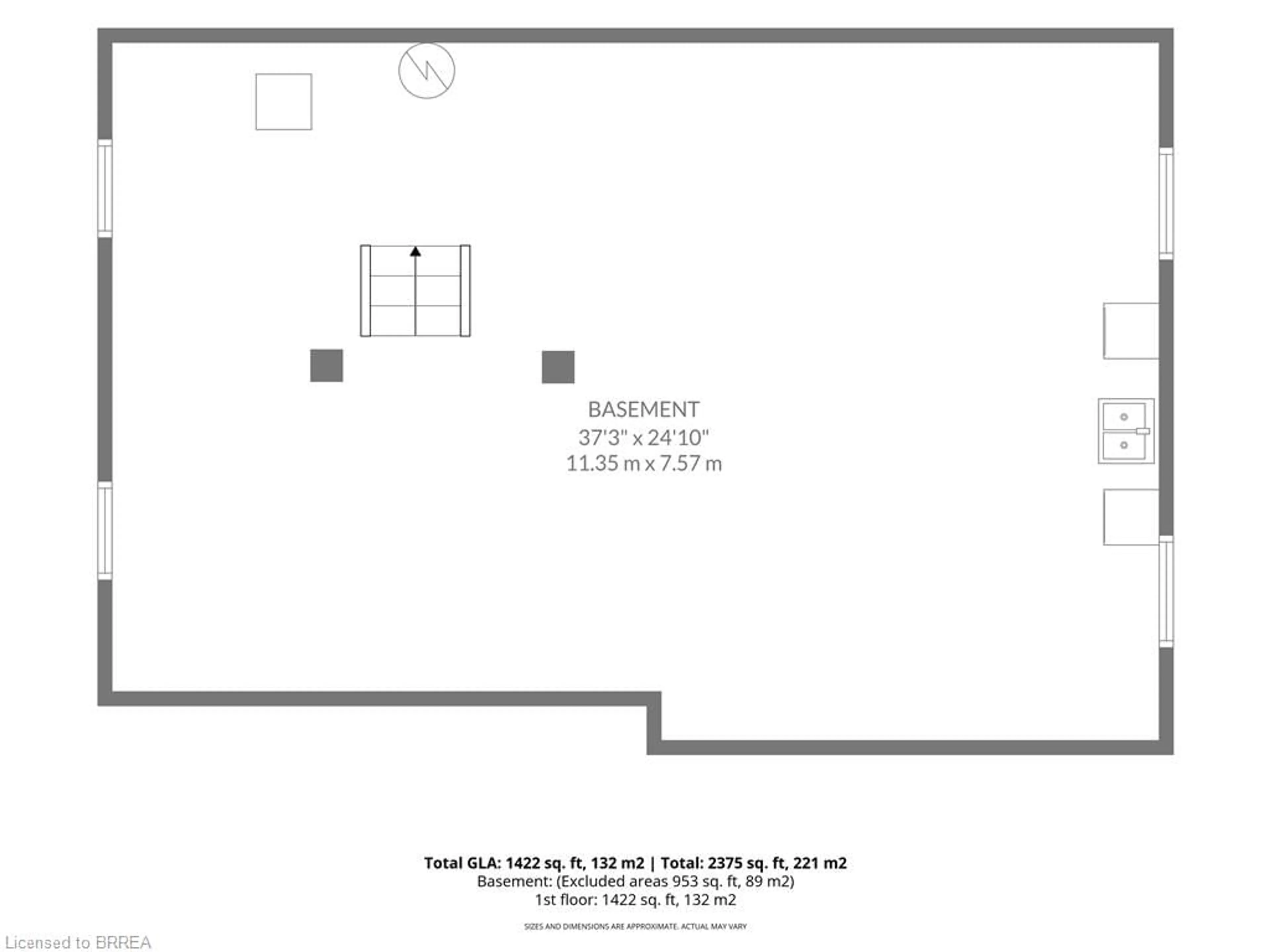Floor plan for 111 Silver St, Paris Ontario N3L 1V2