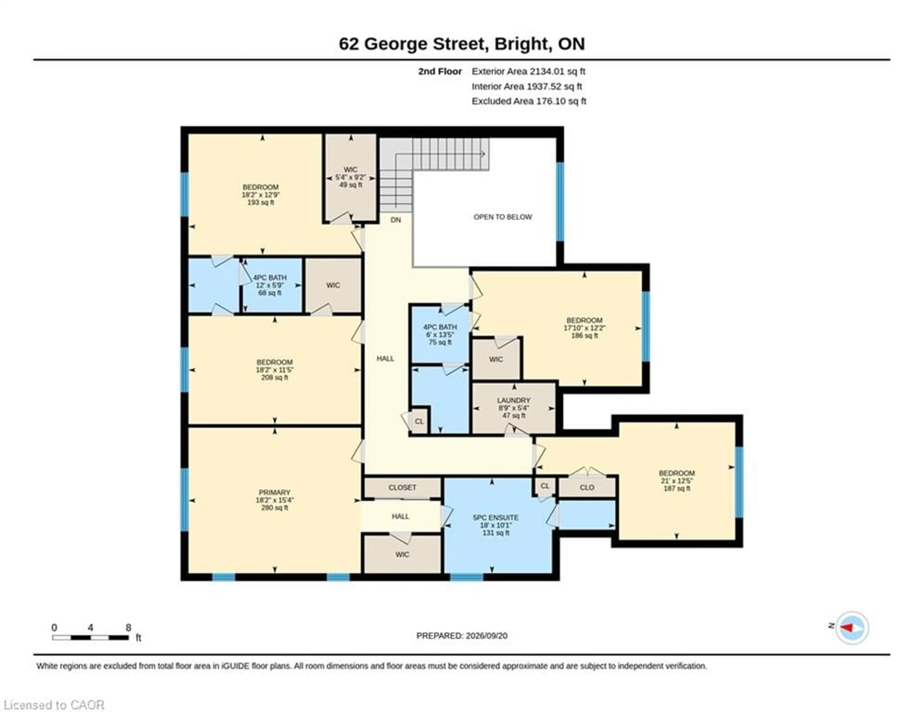 Floor plan for 62 George St, Bright Ontario N0J 1B0