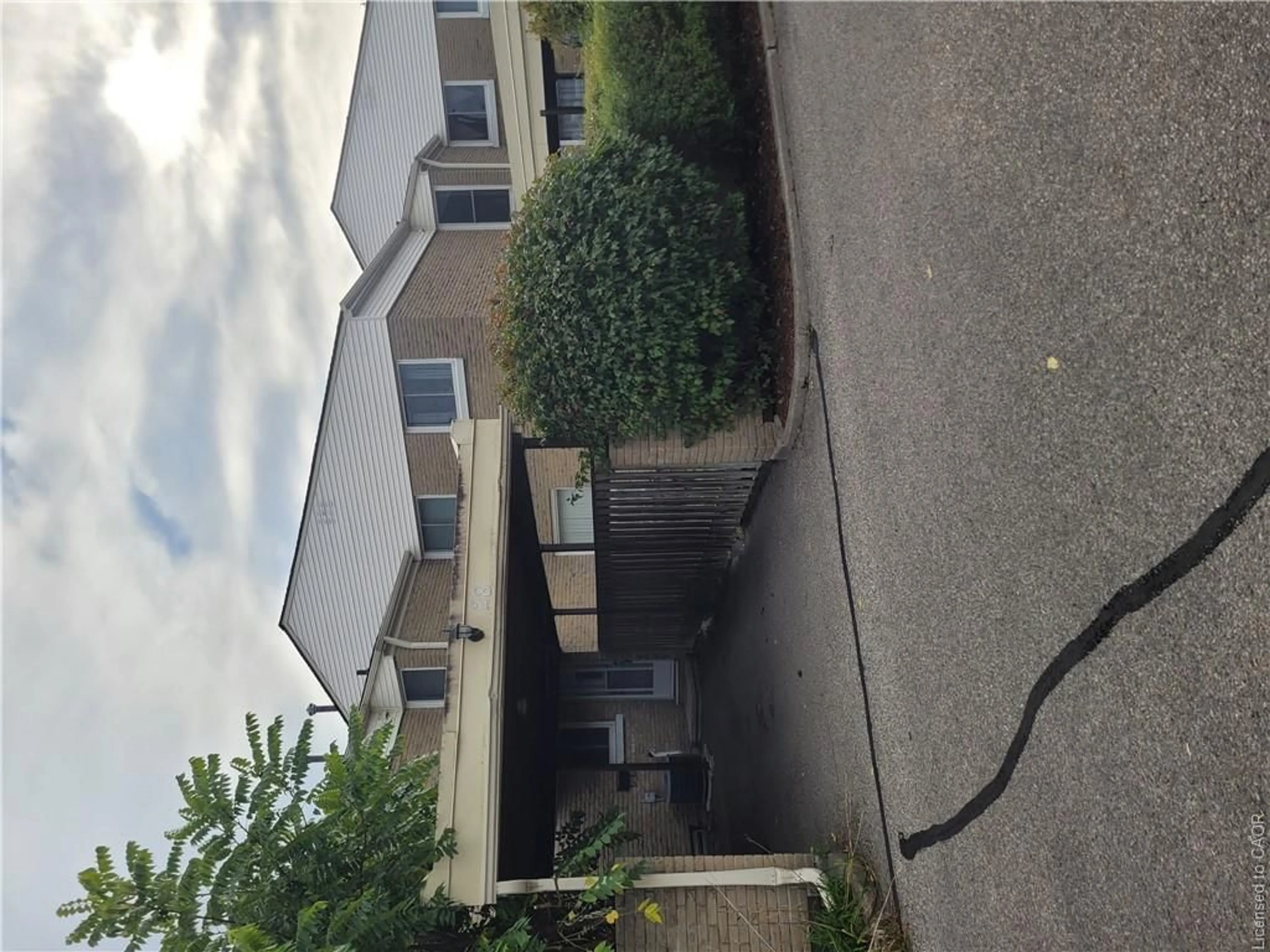 A pic from outside/outdoor area/front of a property/back of a property/a pic from drone, street for 415 Morgan Ave #28, Kitchener Ontario N2A 2V6