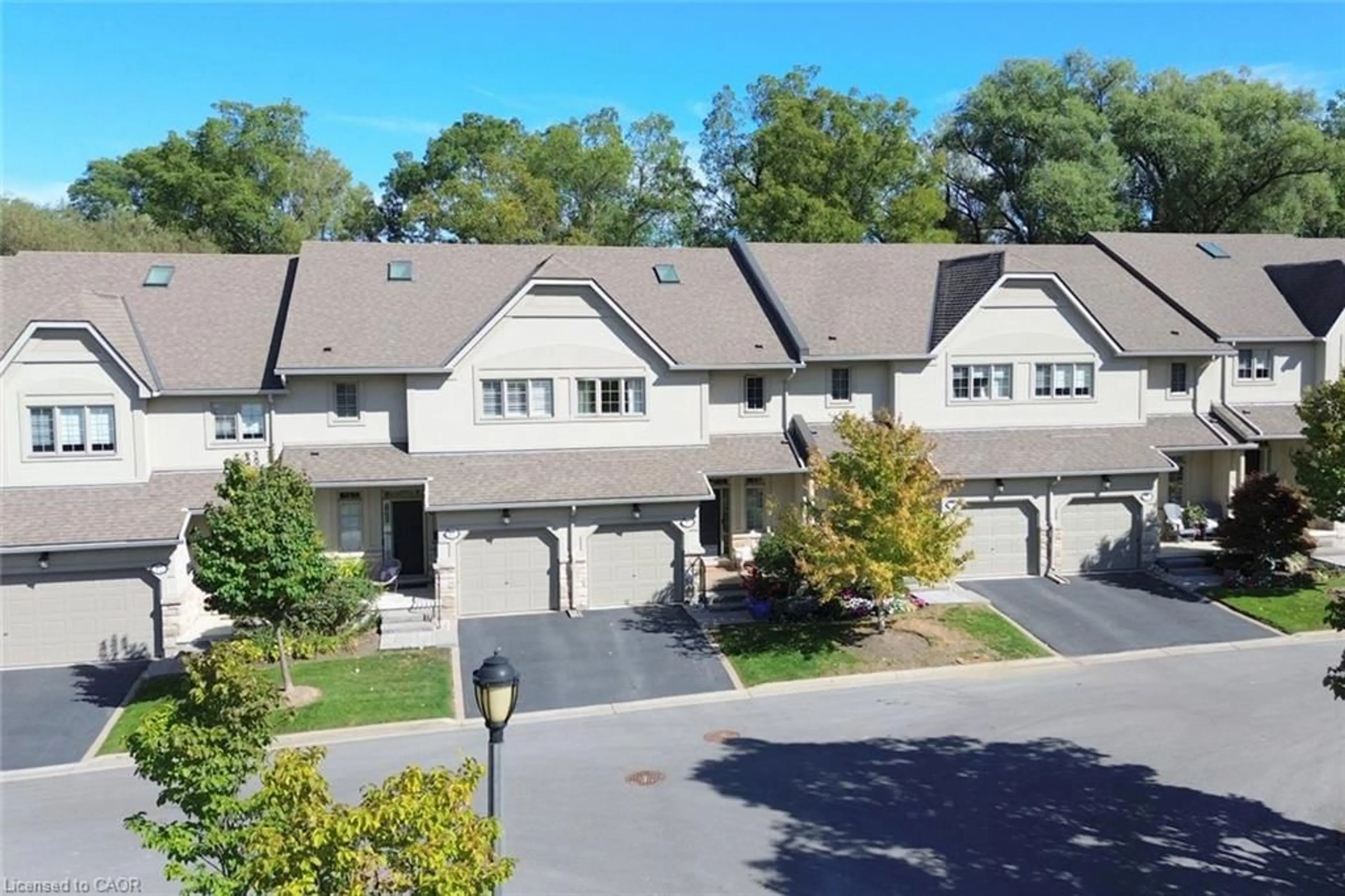 A pic from outside/outdoor area/front of a property/back of a property/a pic from drone, mountain view for 71 Sulphur Springs Rd #10, Ancaster Ontario L9G 5C1
