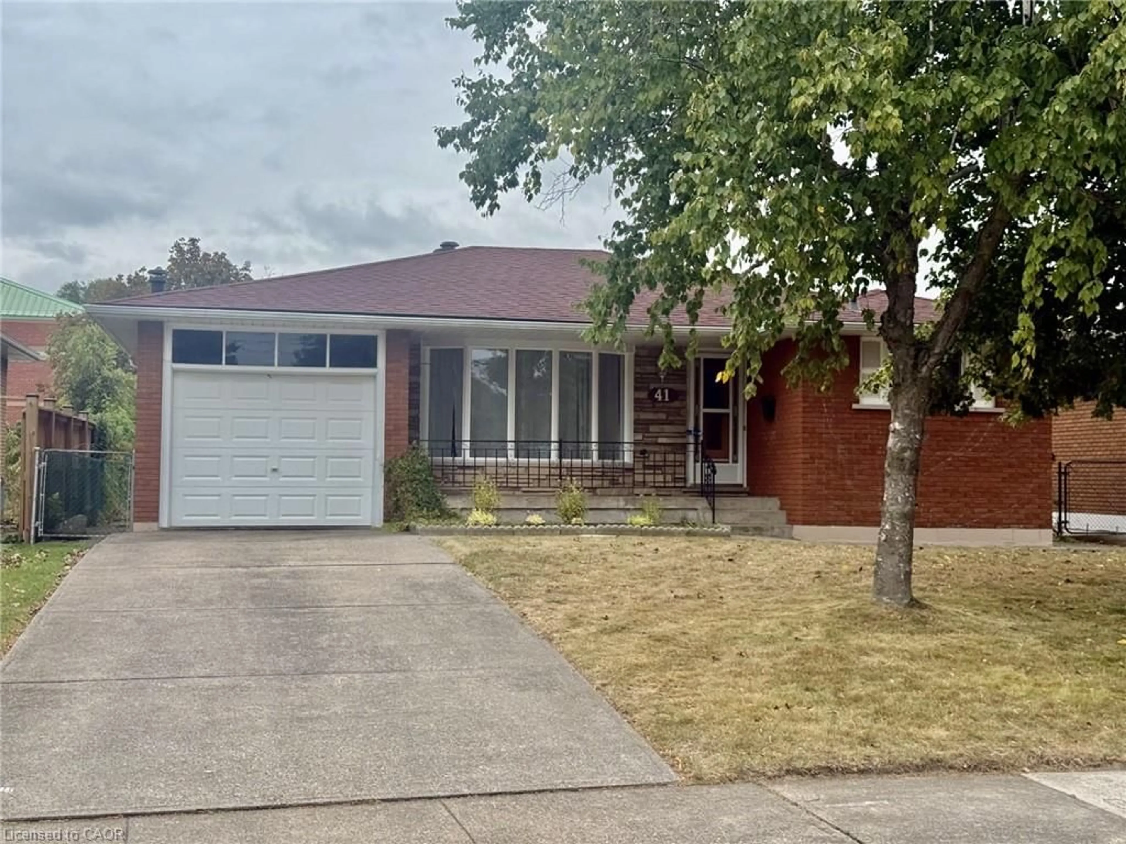 Home with brick exterior material, street for 41 Orlanda Rd, Hamilton Ontario L8G 2K3