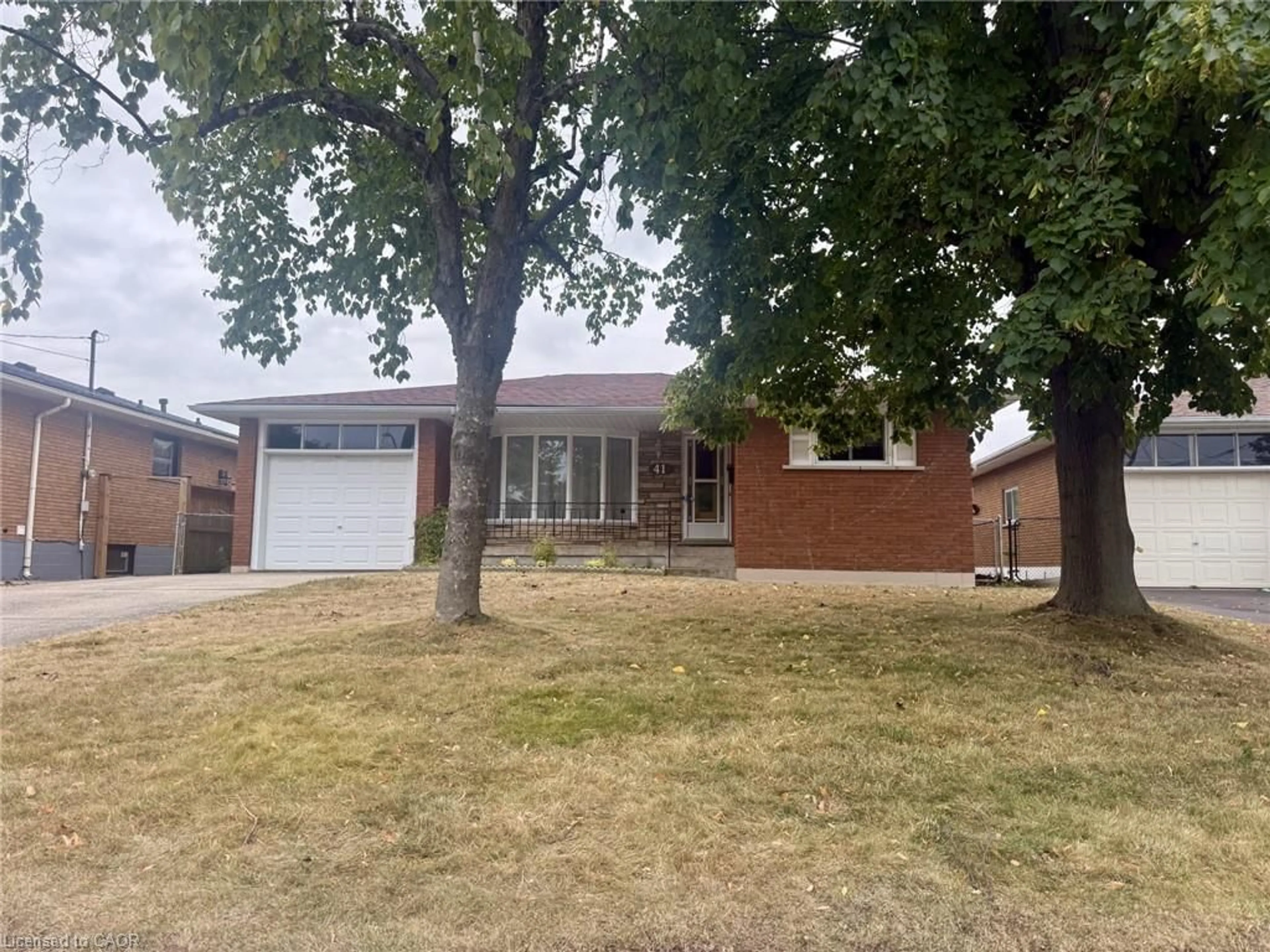 Home with brick exterior material, street for 41 Orlanda Rd, Hamilton Ontario L8G 2K3