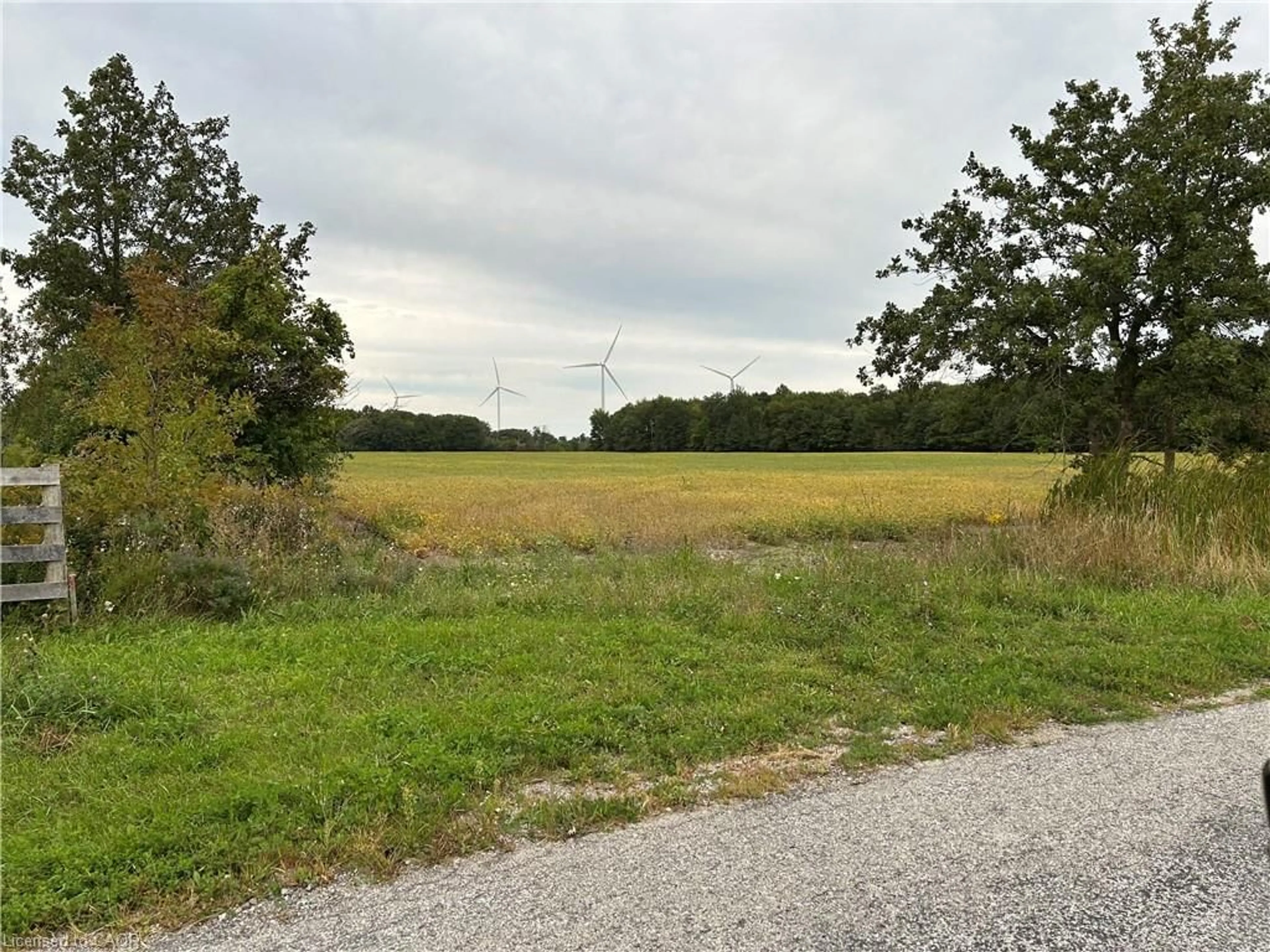 A pic from outside/outdoor area/front of a property/back of a property/a pic from drone, forest/trees view for VL Kings Row, Dunnville Ontario N1A 2W7