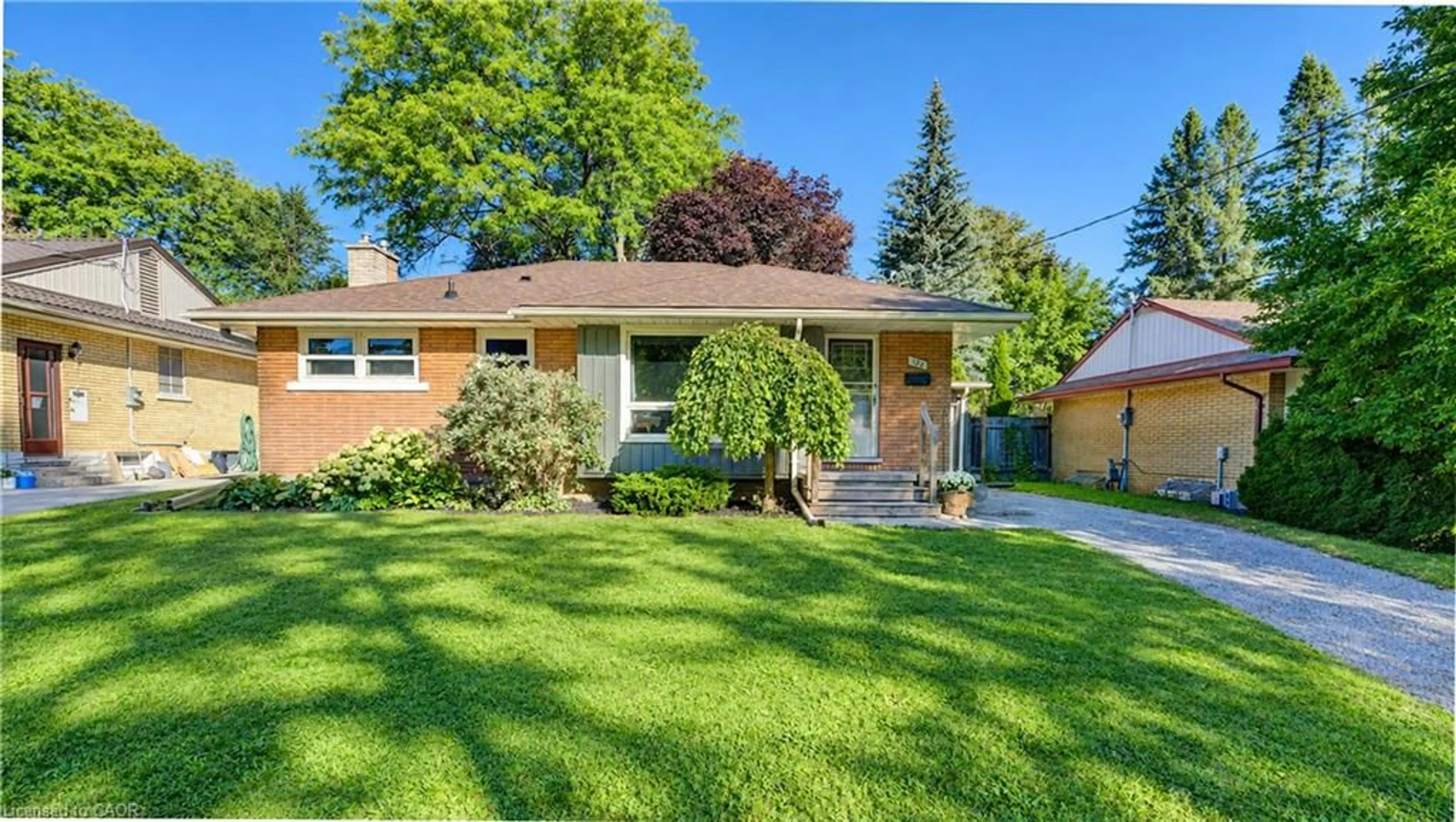 Home with brick exterior material, street for 122 Brandon Ave, Kitchener Ontario N2M 2J5