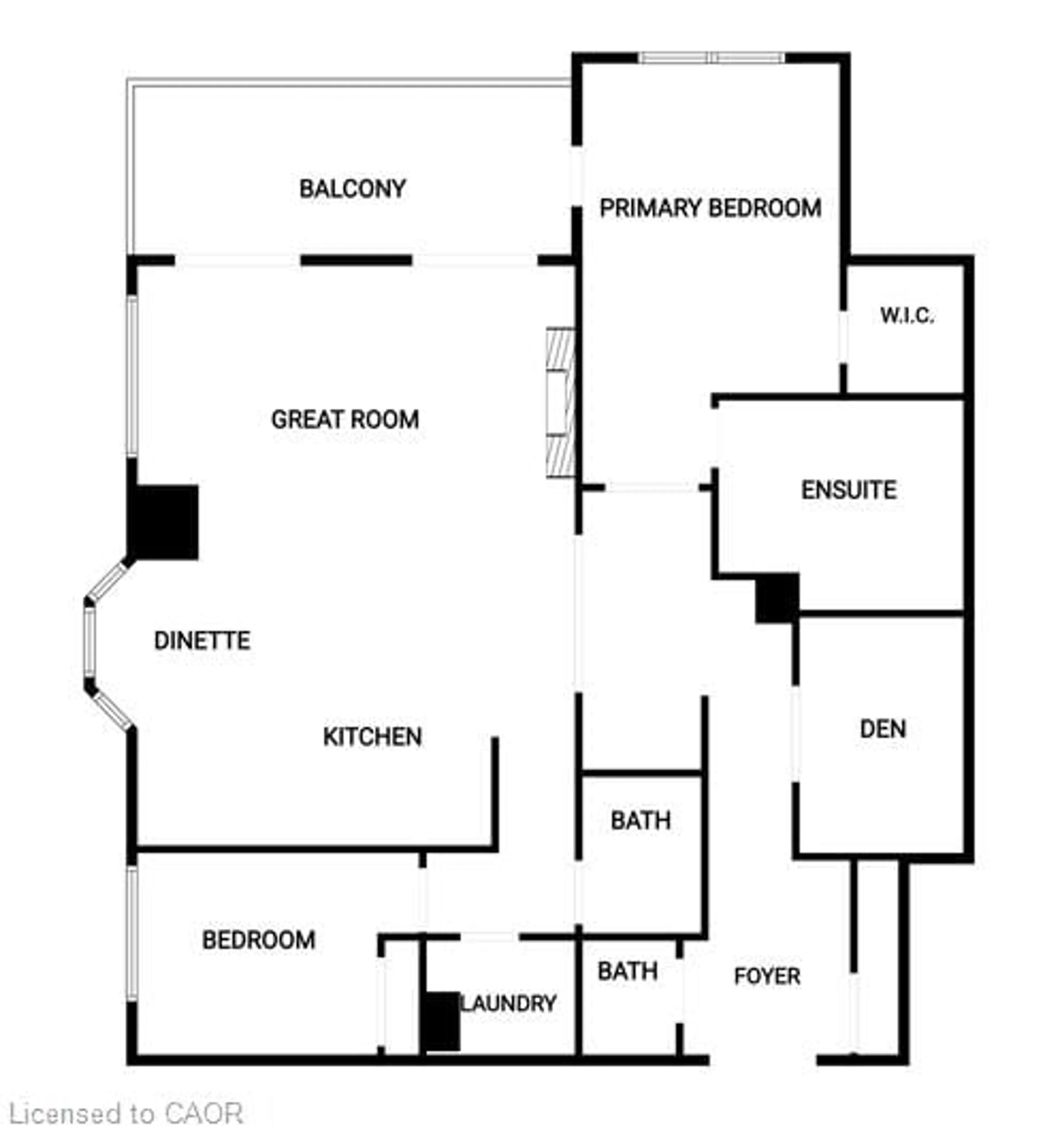 Floor plan for 2000 Creekside Dr #PH 901, Dundas Ontario L9H 7S7