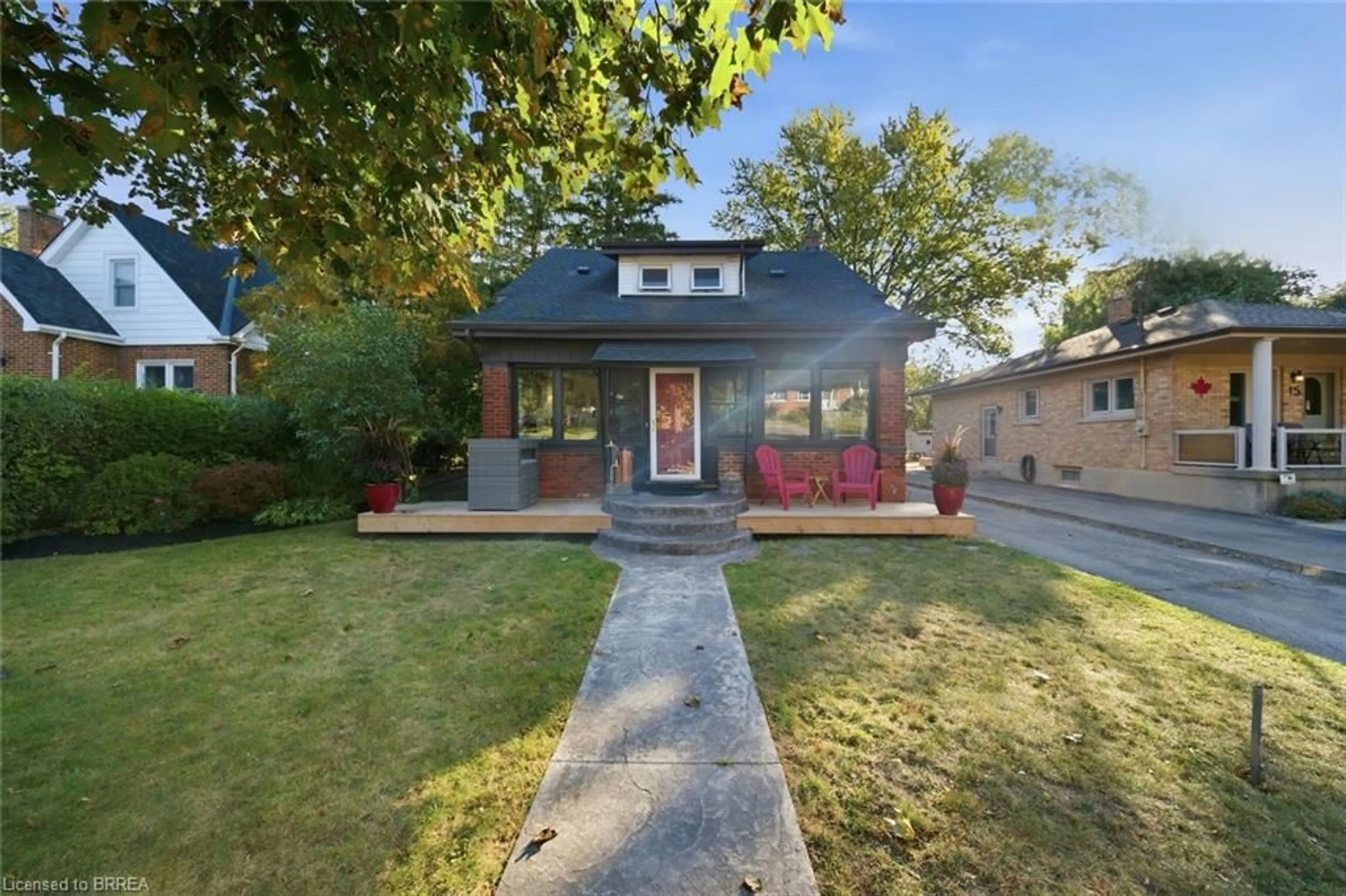 Home with brick exterior material, street for 13 Forest Rd, Brantford Ontario N3S 6V9