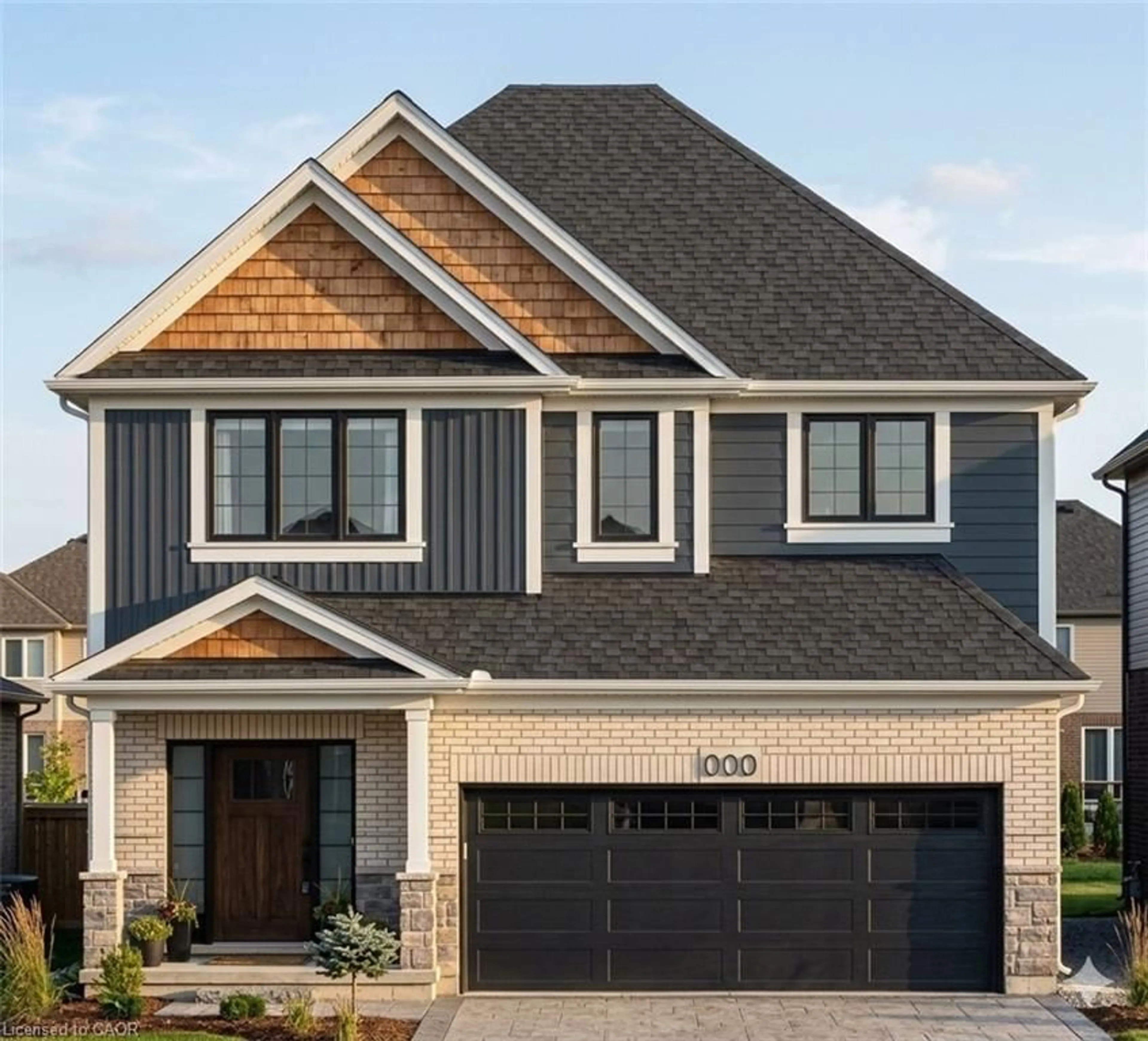 Home with brick exterior material, street for 18 Kissing Bridge Dr, Elmira Ontario N3B 1N3