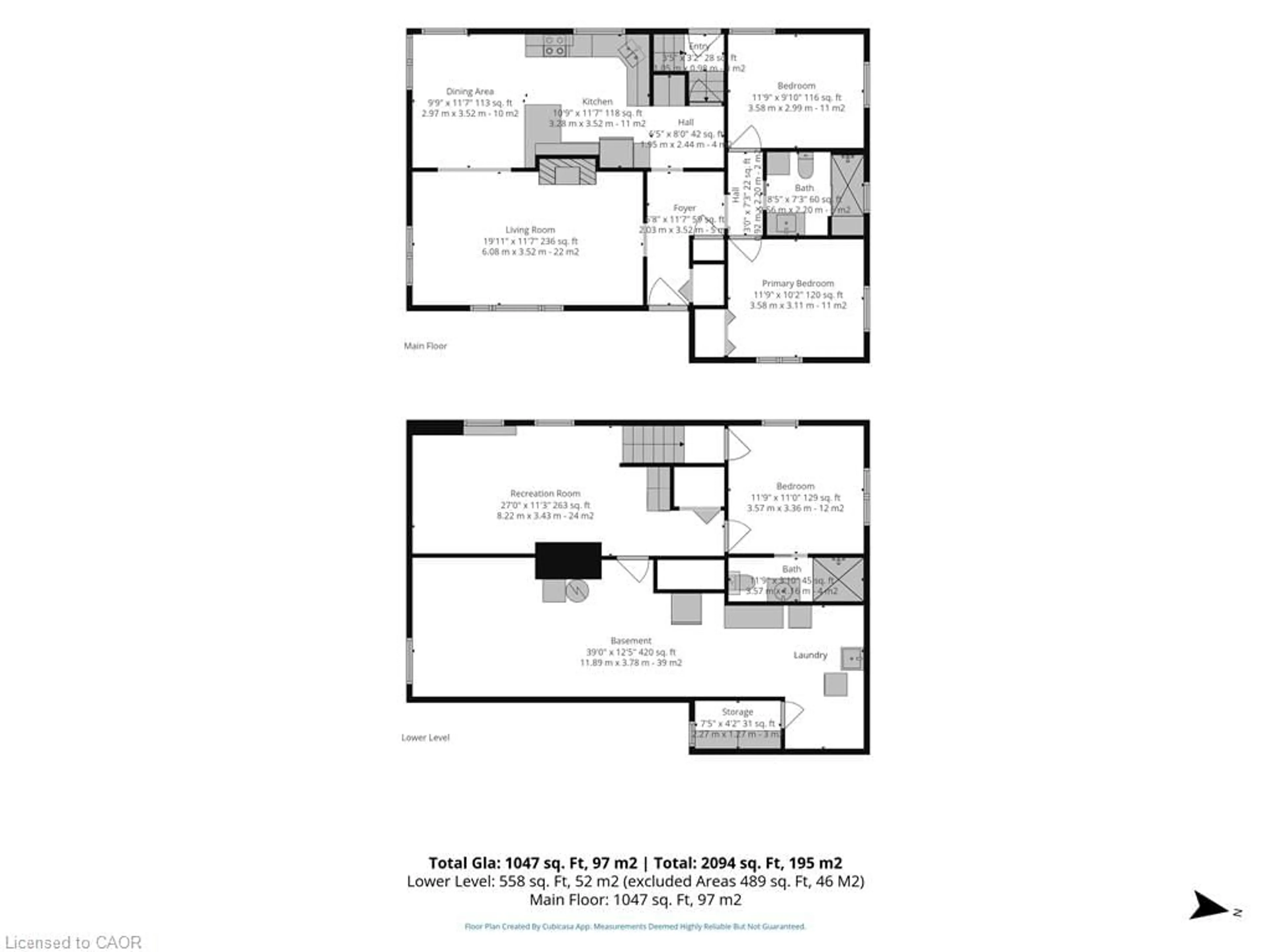 Floor plan for 30 Gibson Dr, Simcoe Ontario N3Y 3L3