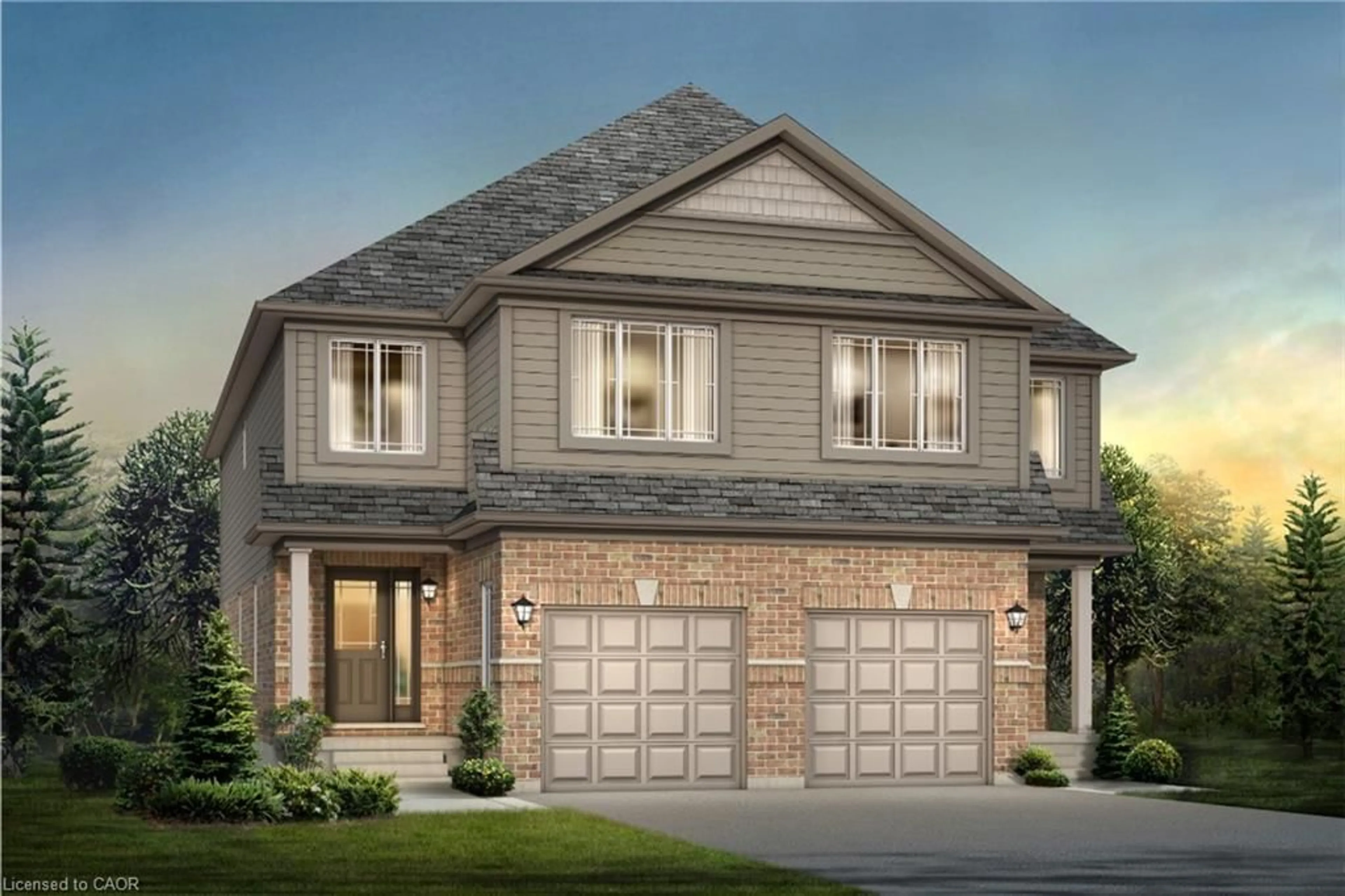 Home with brick exterior material, street for 1701 Dunkirk Ave, Woodstock Ontario N4T 0L7