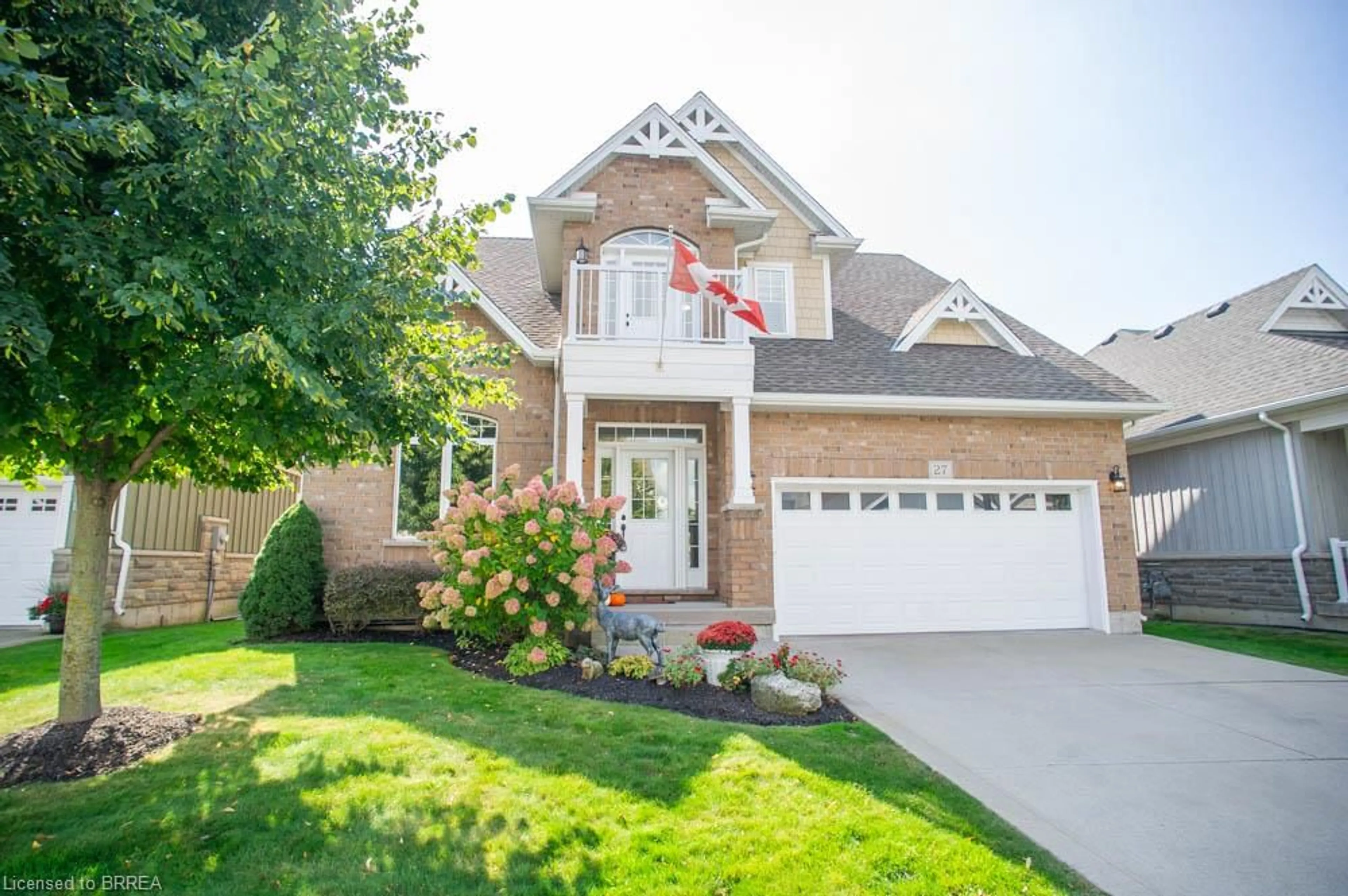 Home with brick exterior material, street for 27 Schooner Dr, Port Dover Ontario N0A 1N3