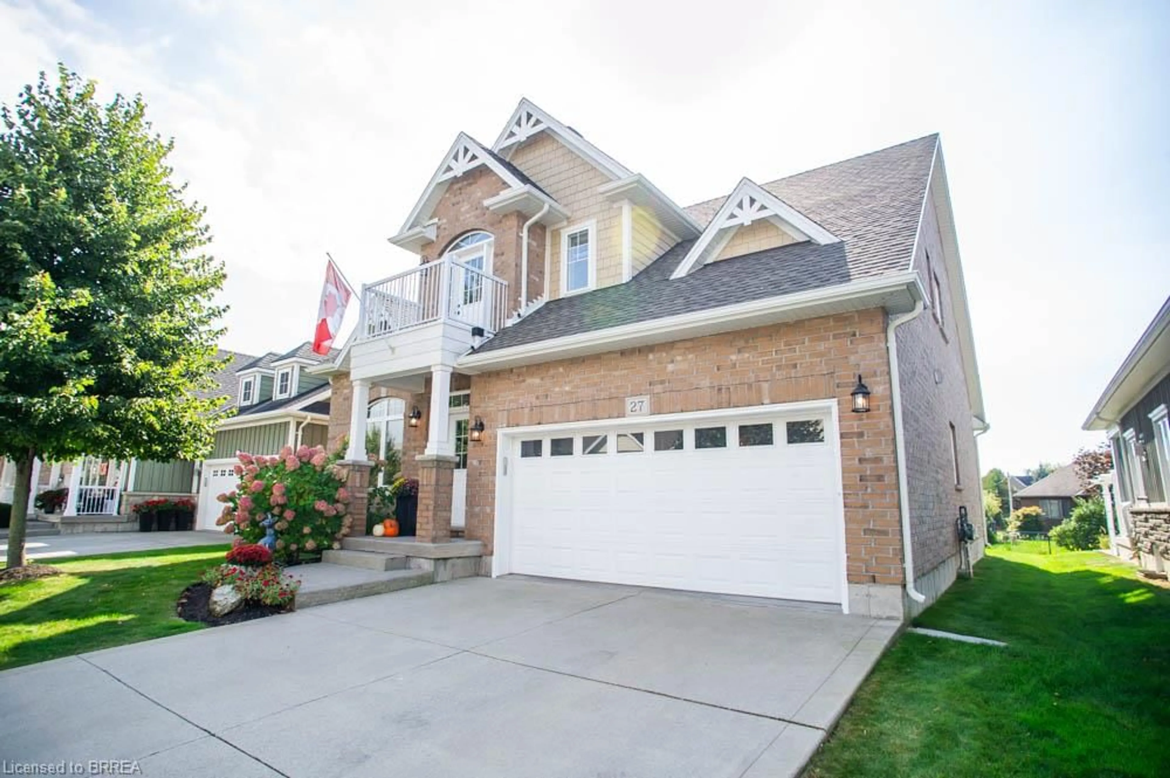 Home with brick exterior material, street for 27 Schooner Dr, Port Dover Ontario N0A 1N3