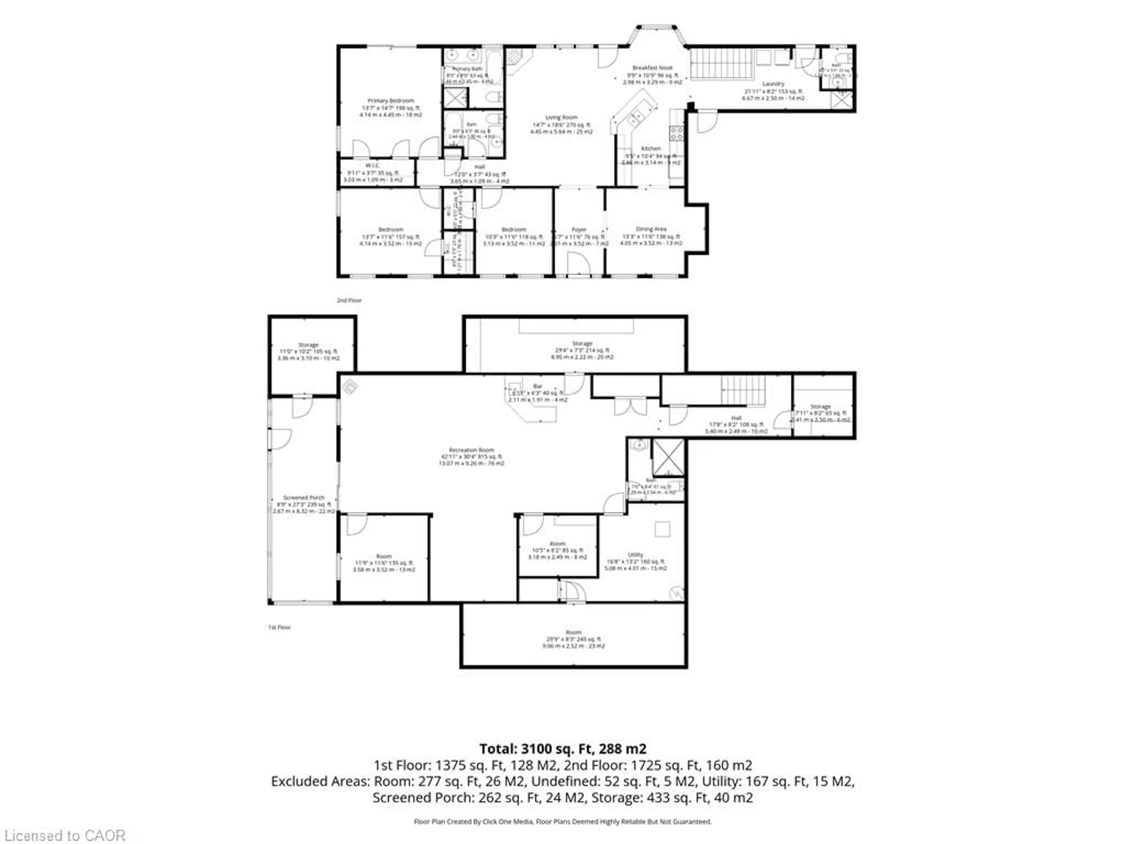 Floor plan for 236172 Concession 2b, Chatsworth (Twp) Ontario N0H 1G0