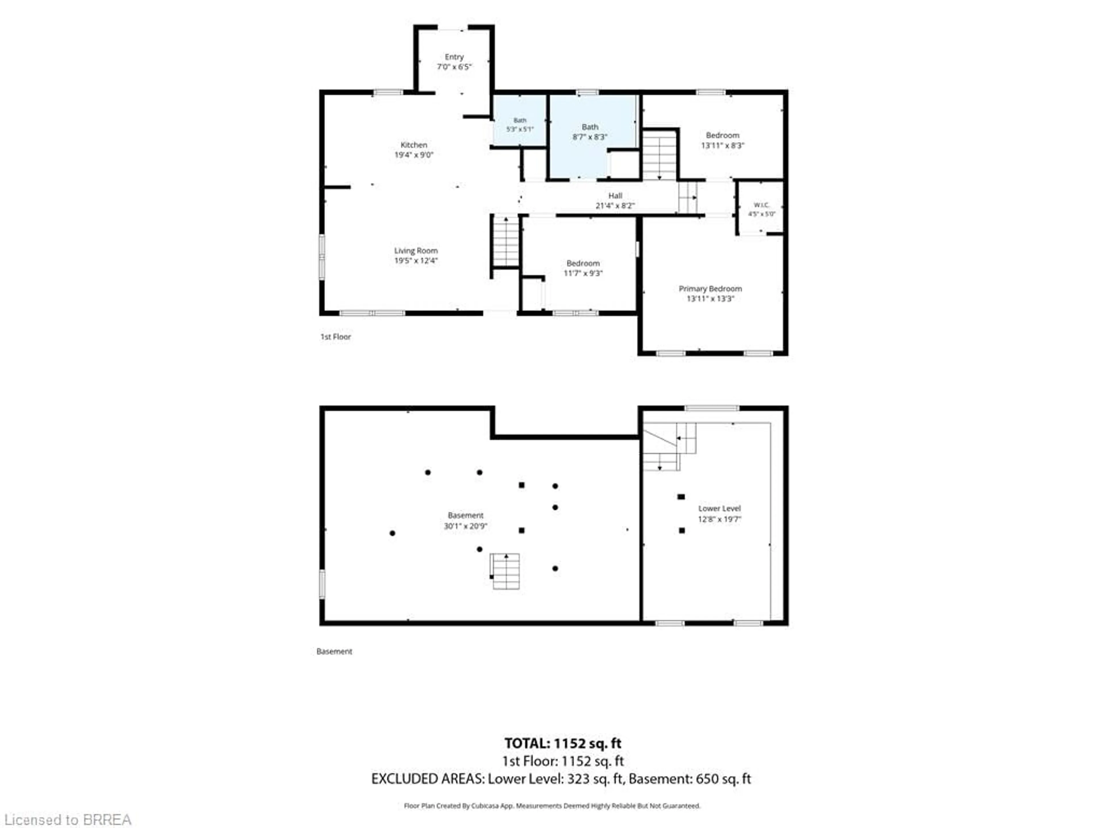 Floor plan for 60 Railway St, Princeton Ontario N0J 1V0