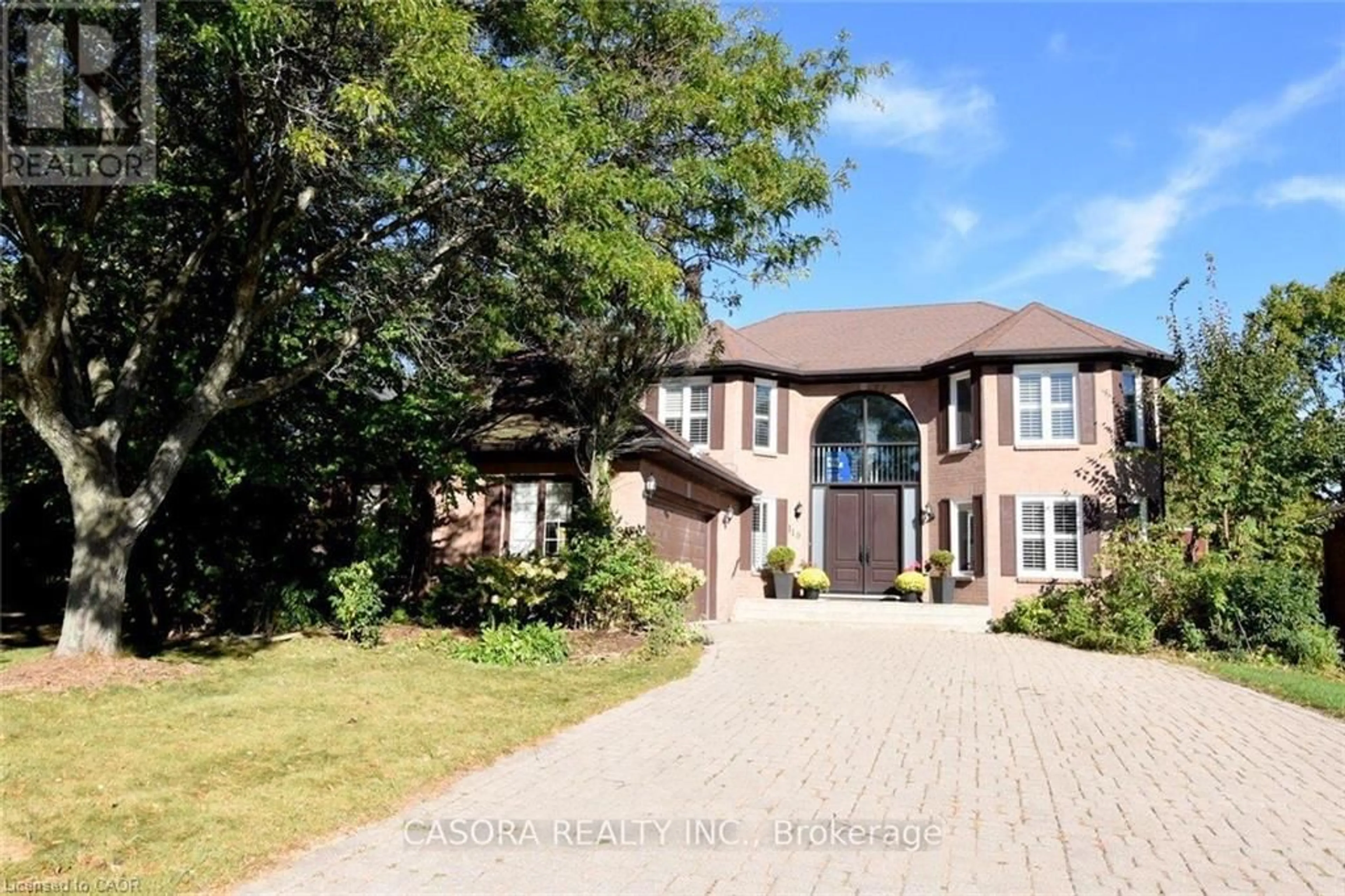 Home with brick exterior material, street for 110 Citation Cres, Ancaster Ontario L9K 1H8