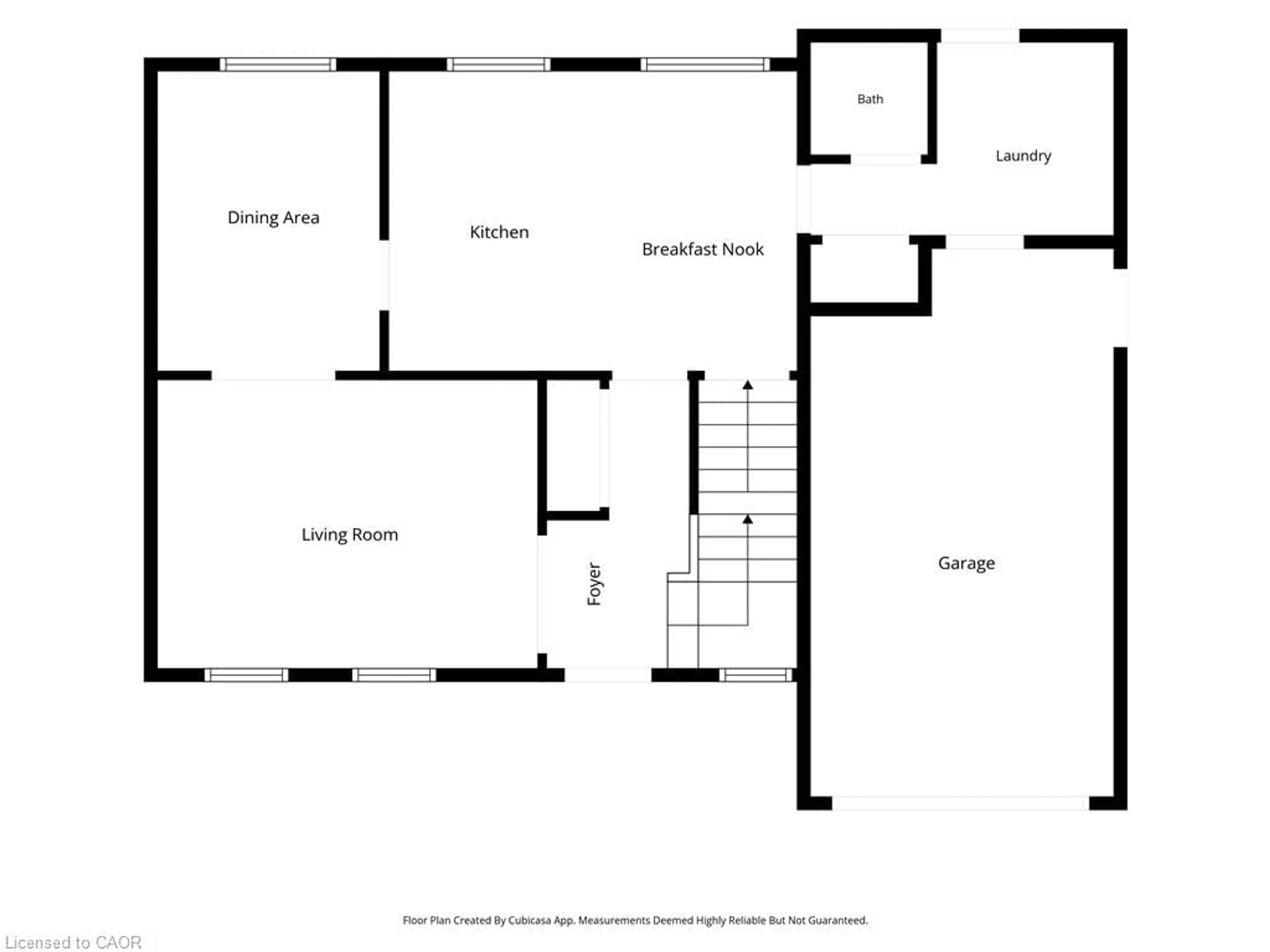 Floor plan for 40 Emmett St, Fonthill Ontario L0S 1E0