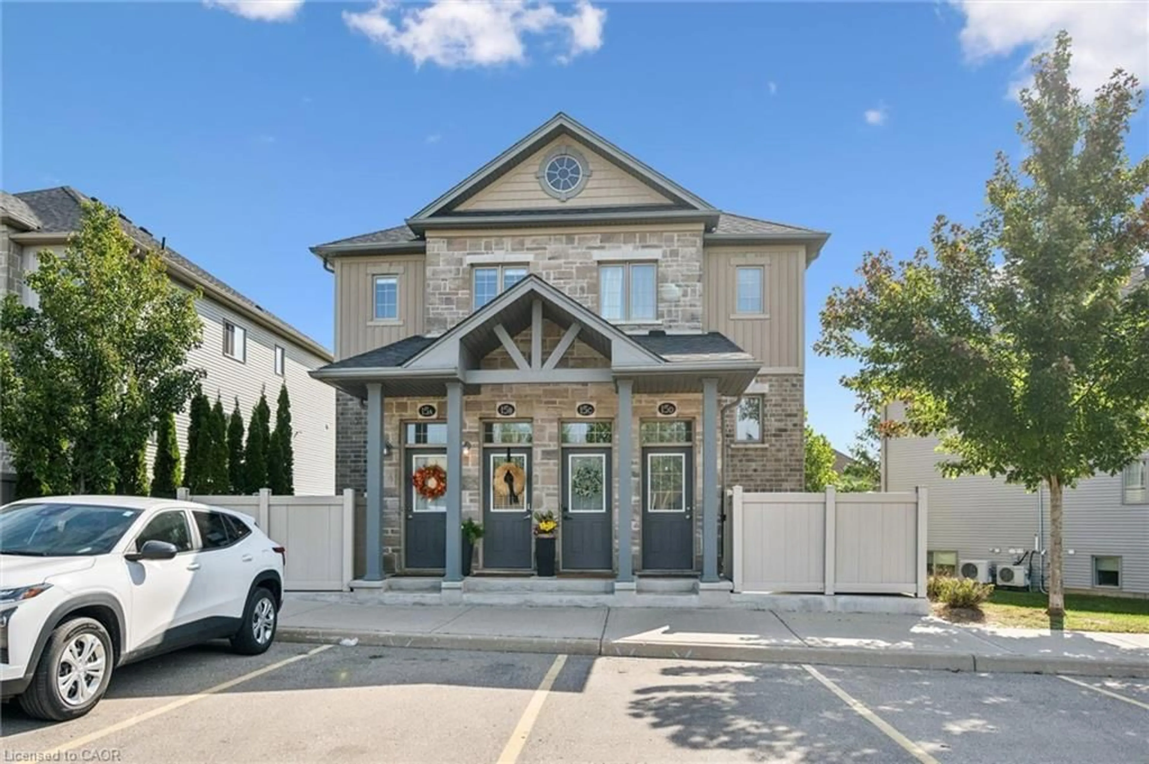Home with brick exterior material, unknown for 388 Old Huron Rd #15b, Kitchener Ontario N2R 0J6