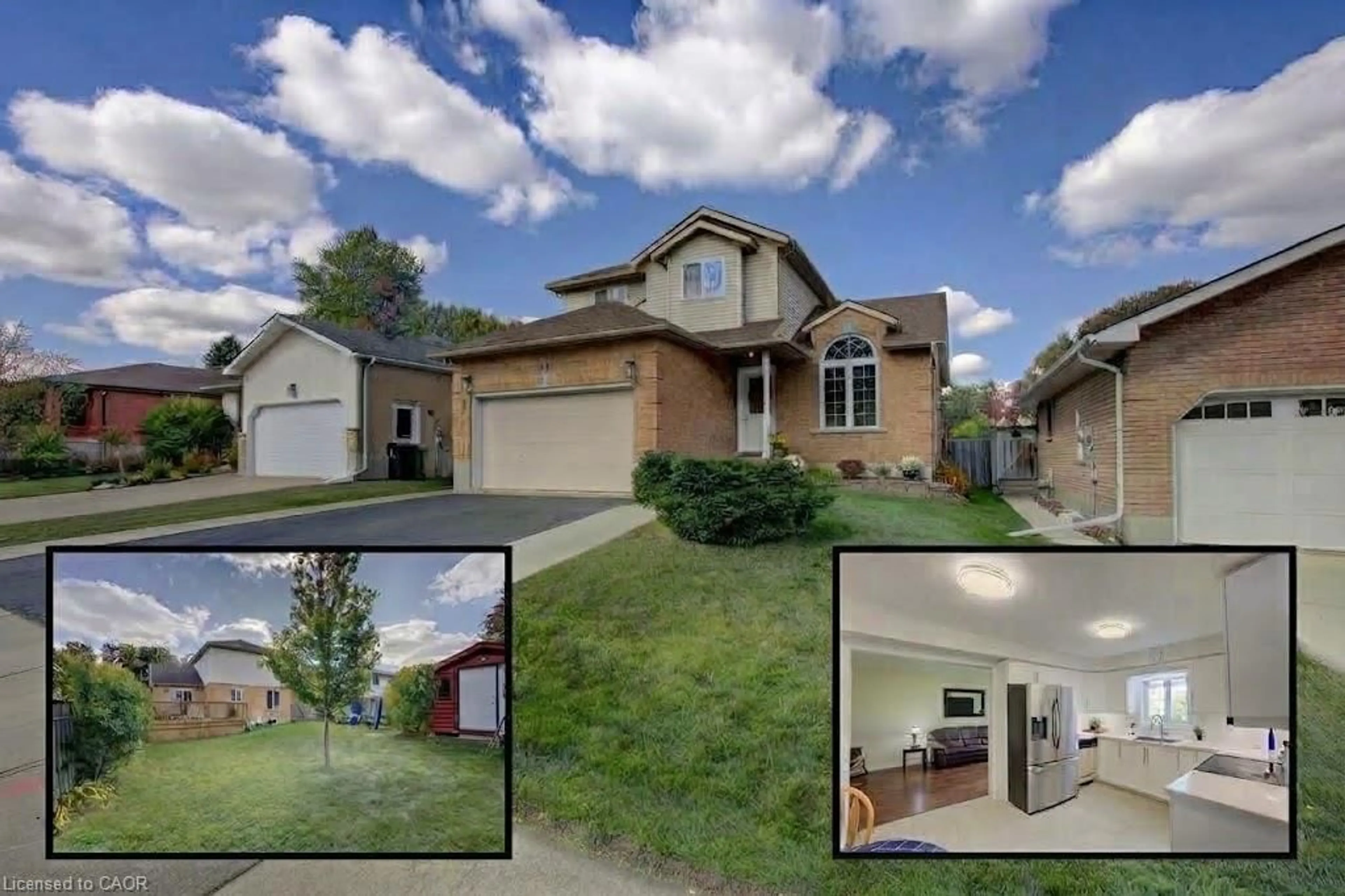 A pic from outside/outdoor area/front of a property/back of a property/a pic from drone, street for 14 Cora Dr, Kitchener Ontario N2N 3C6