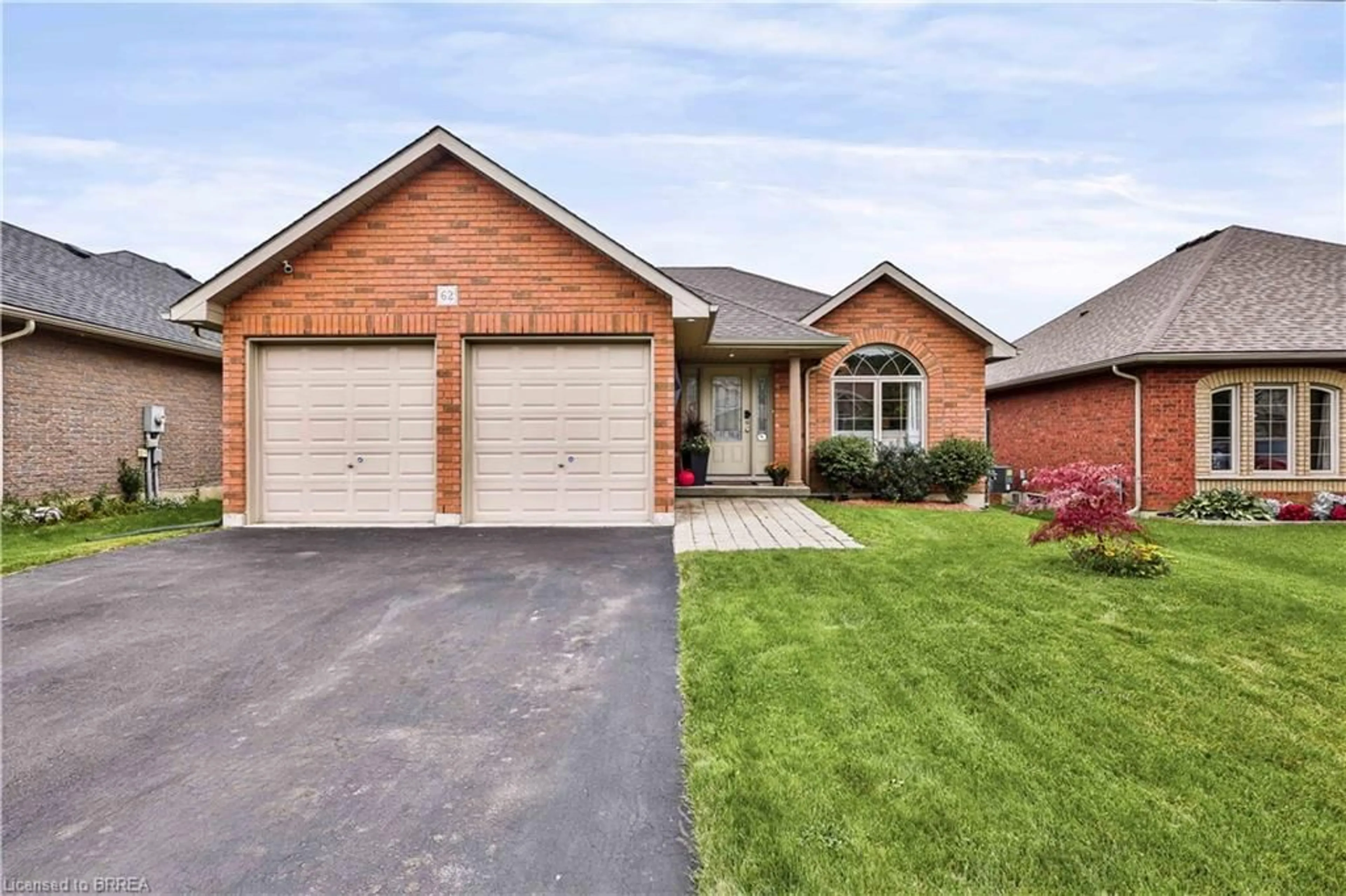 Home with brick exterior material, street for 62 Redbud Cres, Simcoe Ontario N3Y 0B8