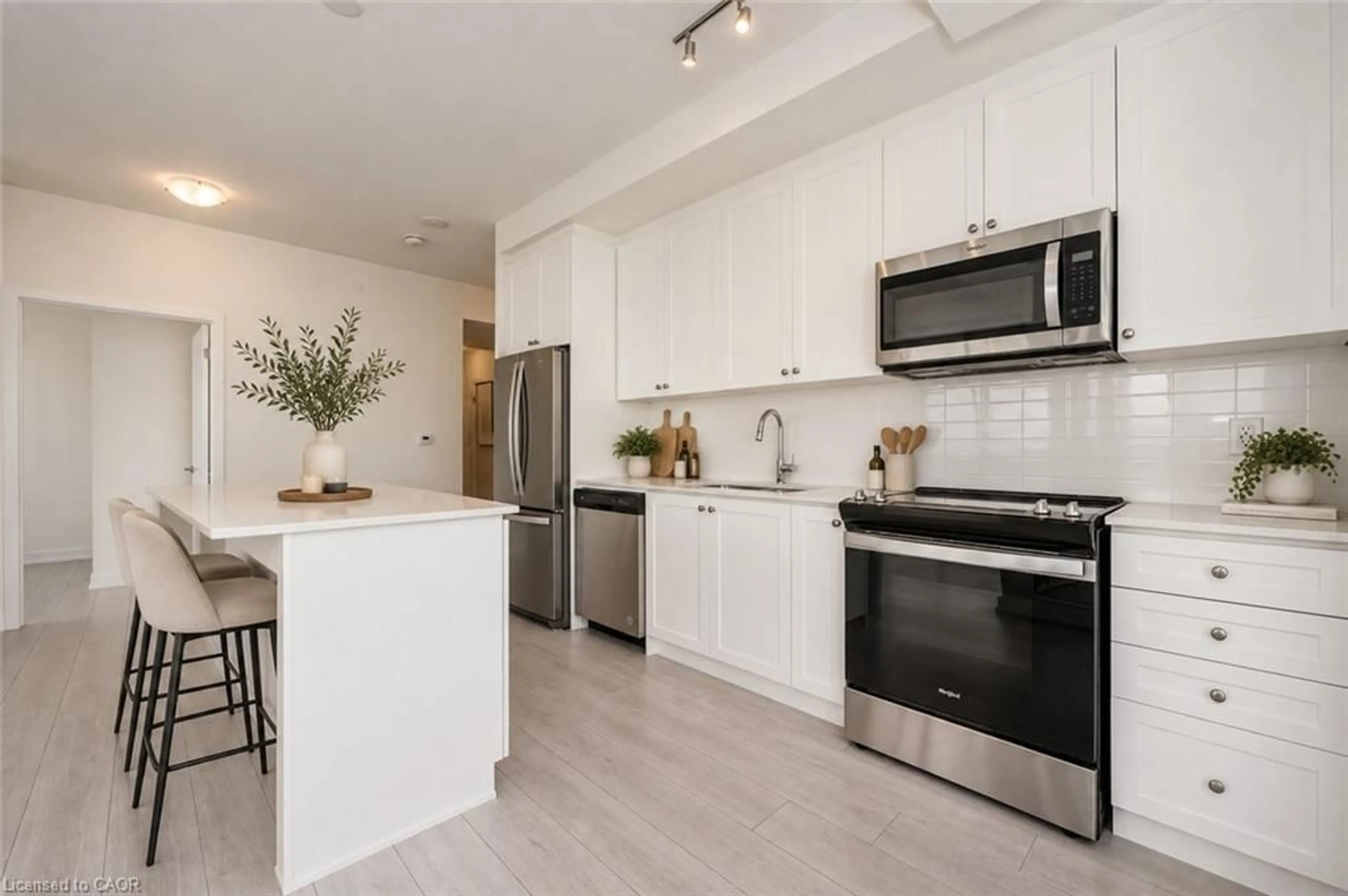 Open concept kitchen, unknown for 55 Duke St #2102, Kitchener Ontario N2H 0C9