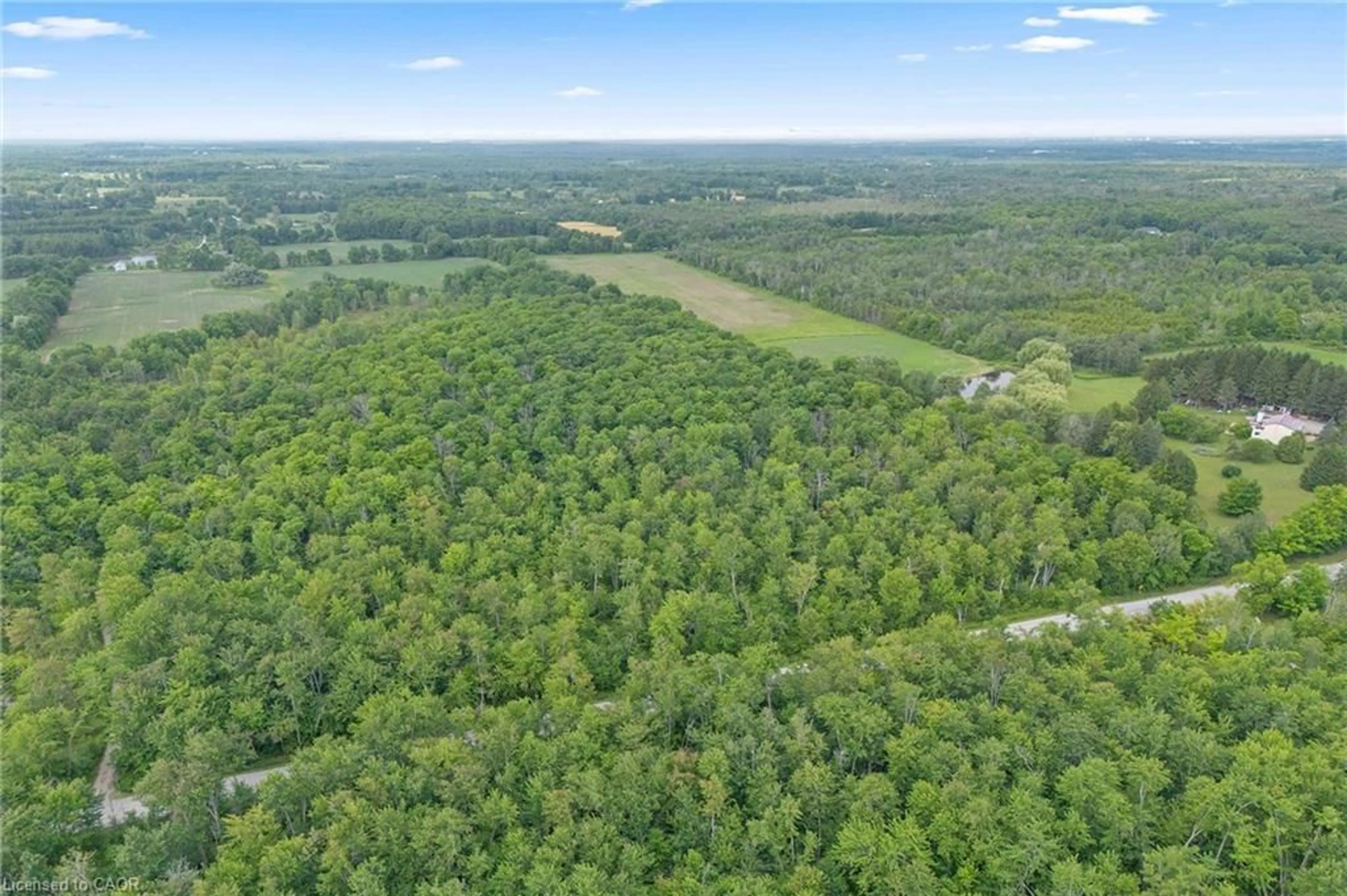 A pic from outside/outdoor area/front of a property/back of a property/a pic from drone, forest/trees view for . Fourth Line Nassagaweya, Milton Ontario N0B 2K0
