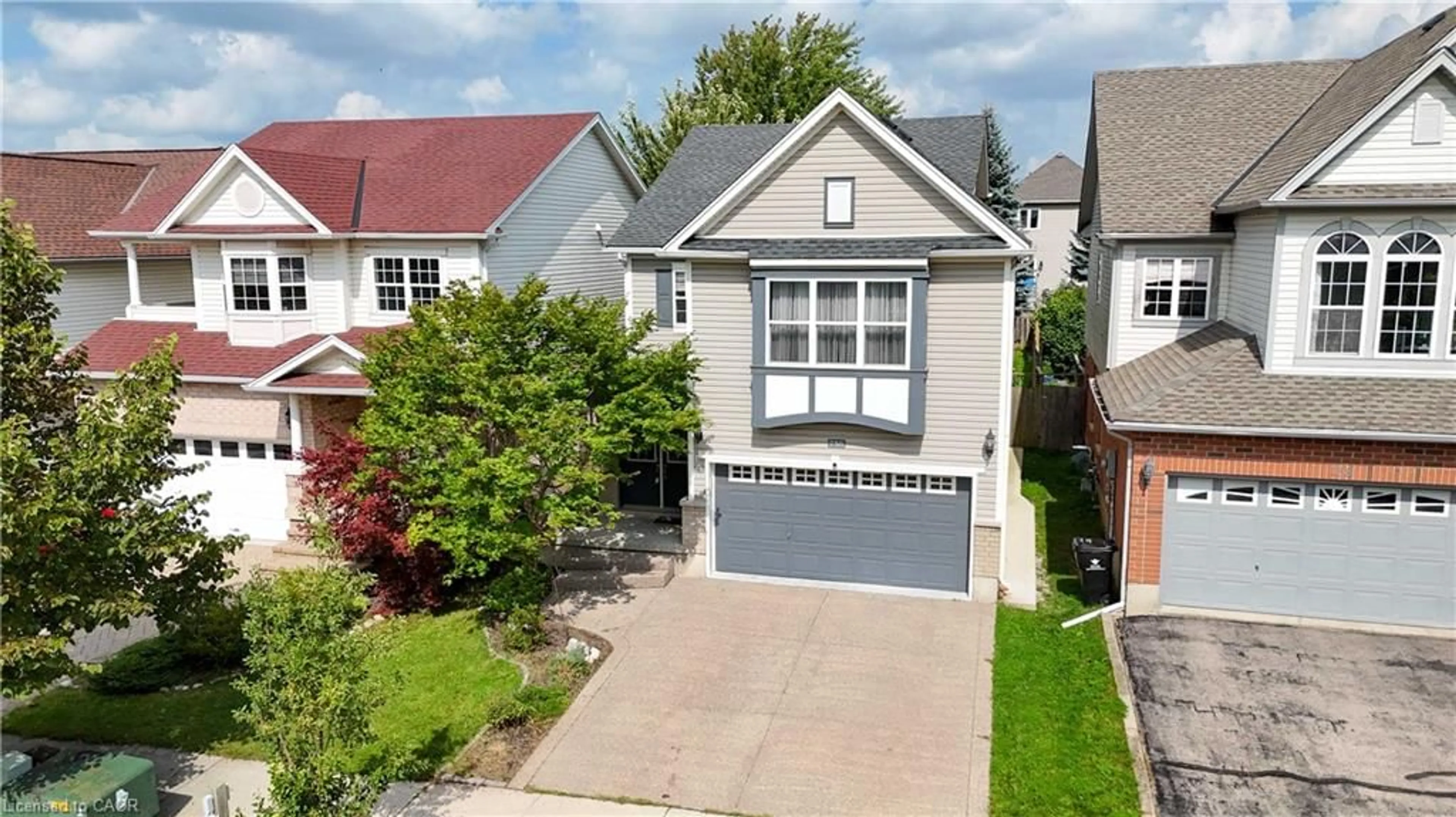 A pic from outside/outdoor area/front of a property/back of a property/a pic from drone, street for 756 Karlsfeld Rd, Waterloo Ontario N2T 2X2