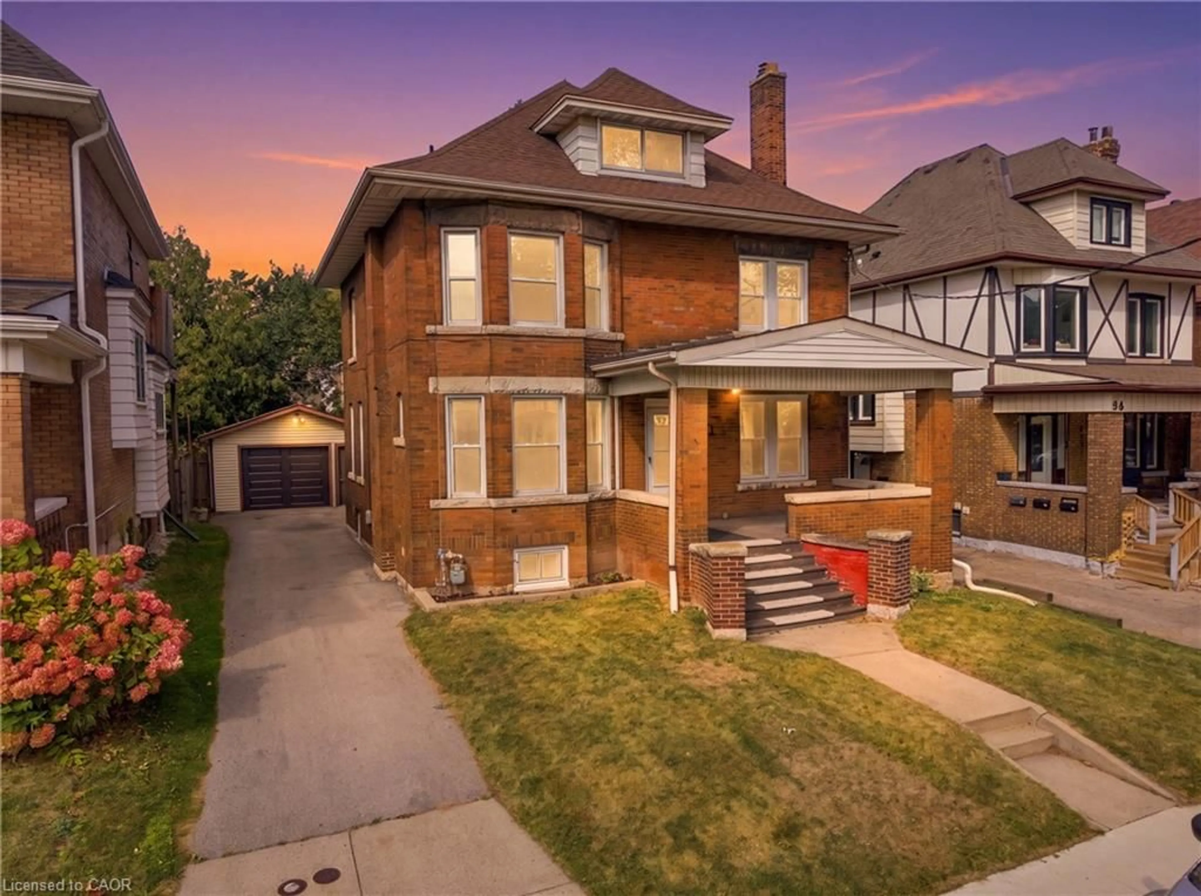 Home with brick exterior material, street for 100 Balsam Ave, Hamilton Ontario L8M 3B3
