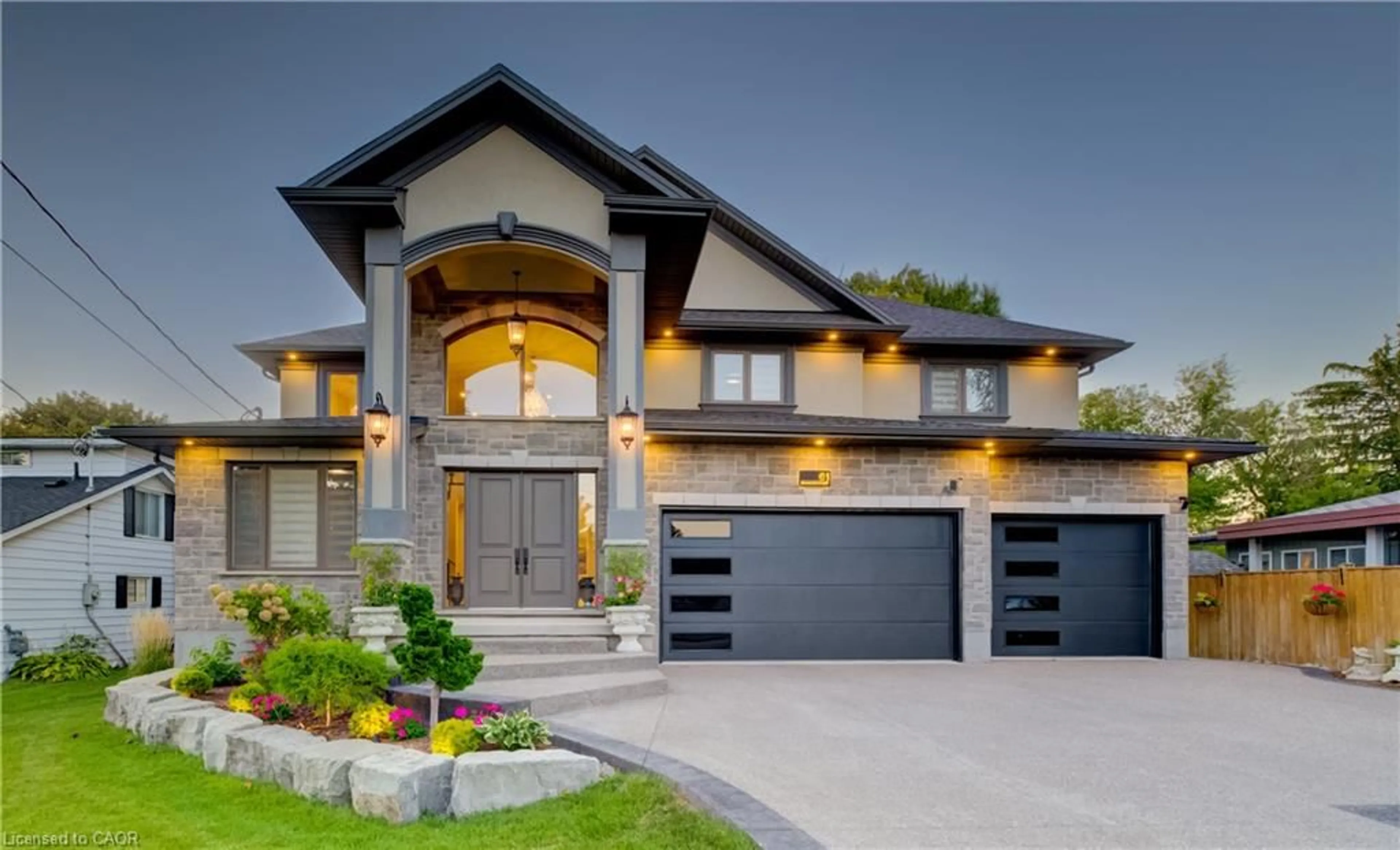 Home with brick exterior material, street for 61 Schweitzer St, Kitchener Ontario N2K 1B5
