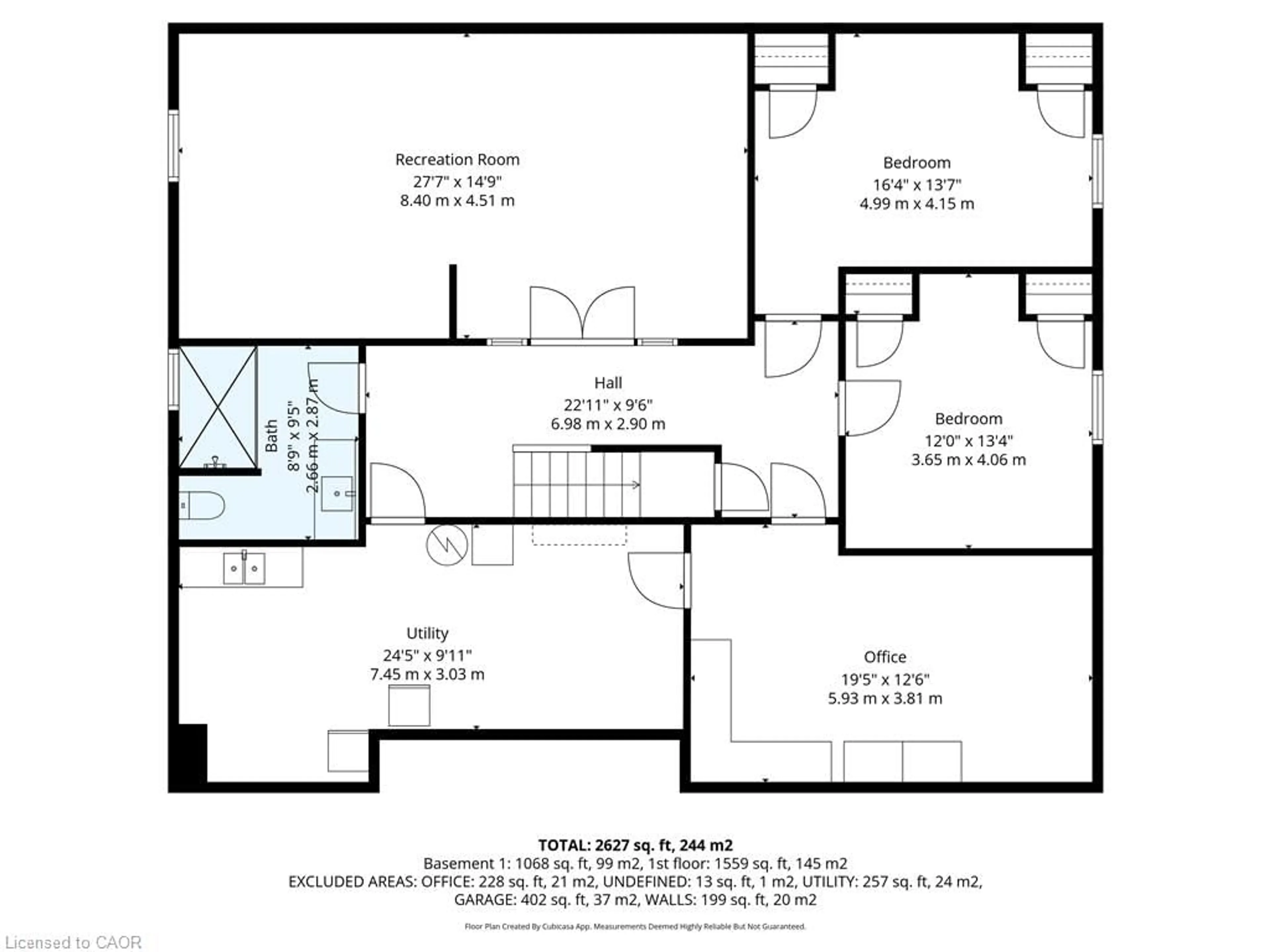 Floor plan for 64 Newport Lane, Port Dover Ontario N0A 1N7