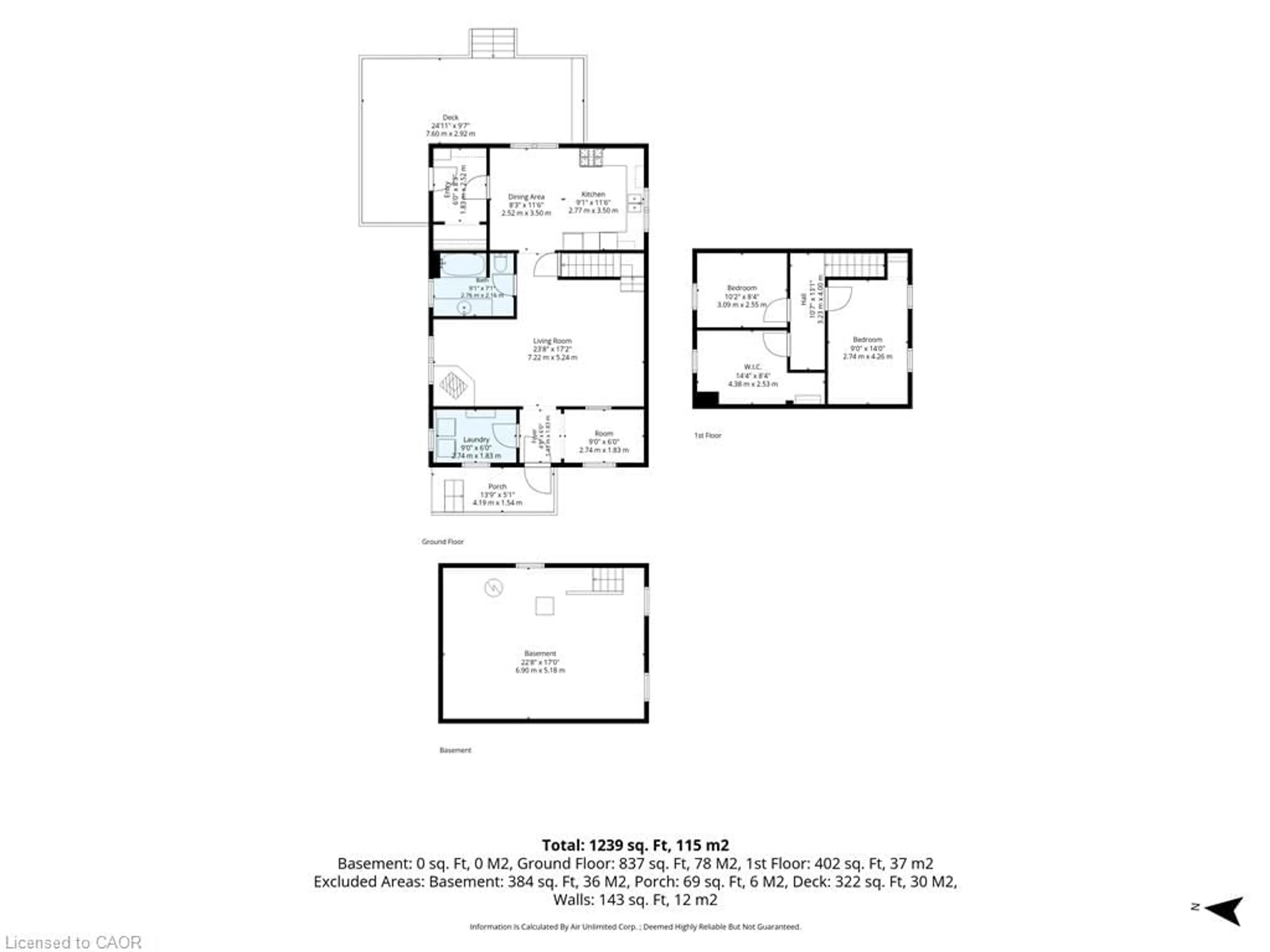 Floor plan for 12 Argyle St, Tiverton Ontario N0G 2T0