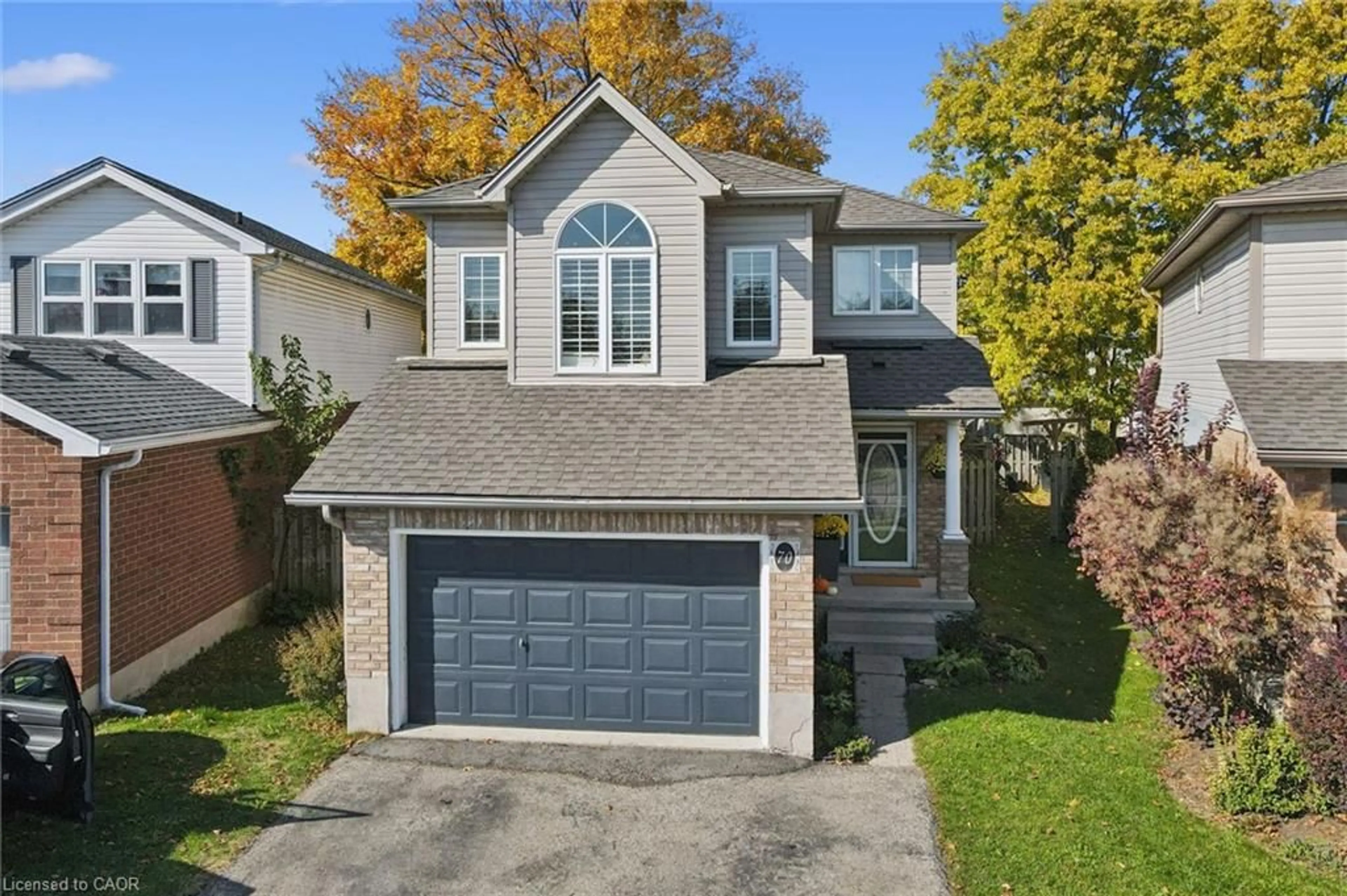 Home with brick exterior material, street for 70 Inge Crt, Kitchener Ontario N2K 3V7