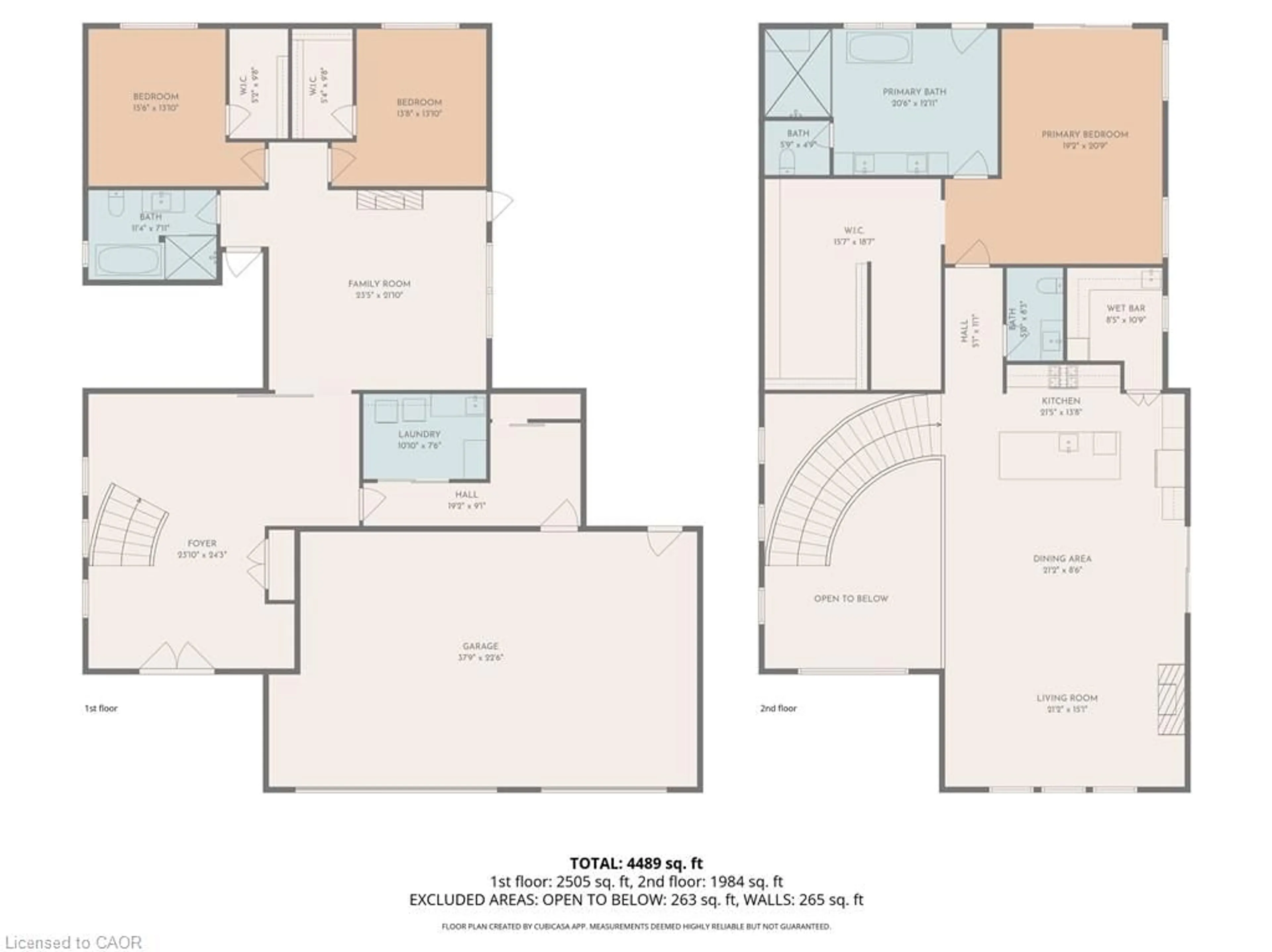Floor plan for 5 Archibald Dr, Port Rowan Ontario N0E 1M0