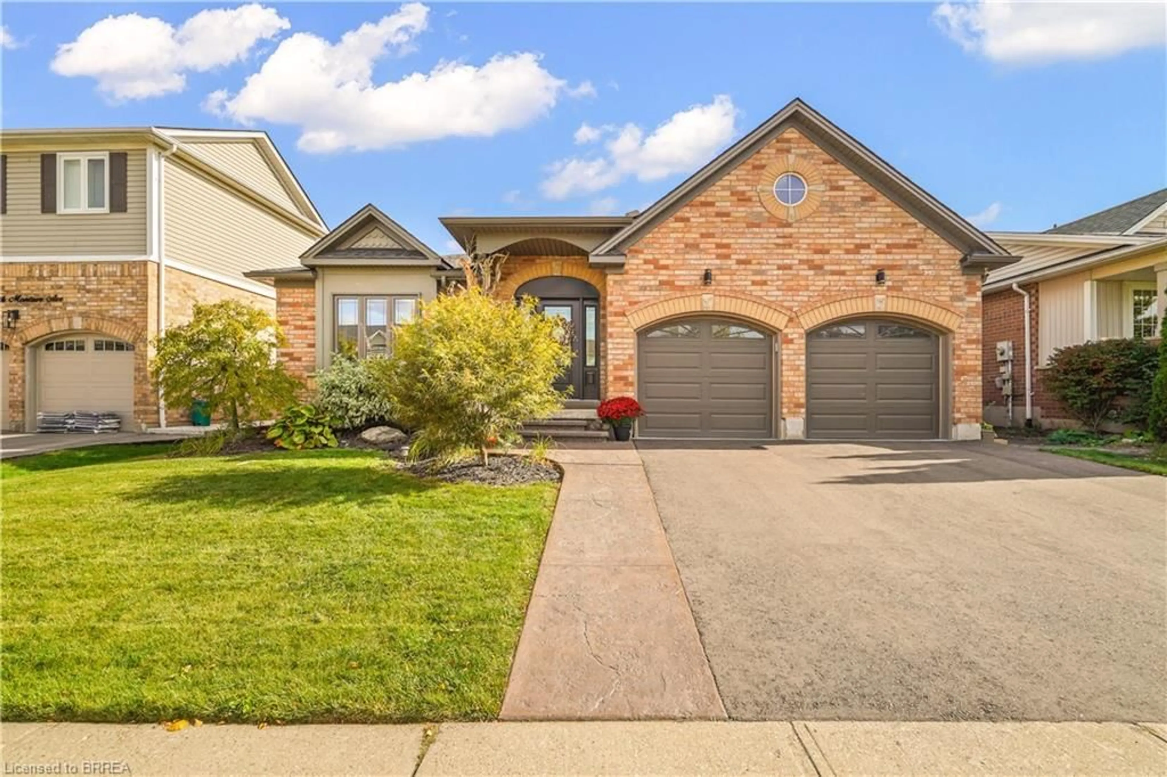 Home with brick exterior material, street for 42 Edith Monture Ave, Brantford Ontario N3T 6M8