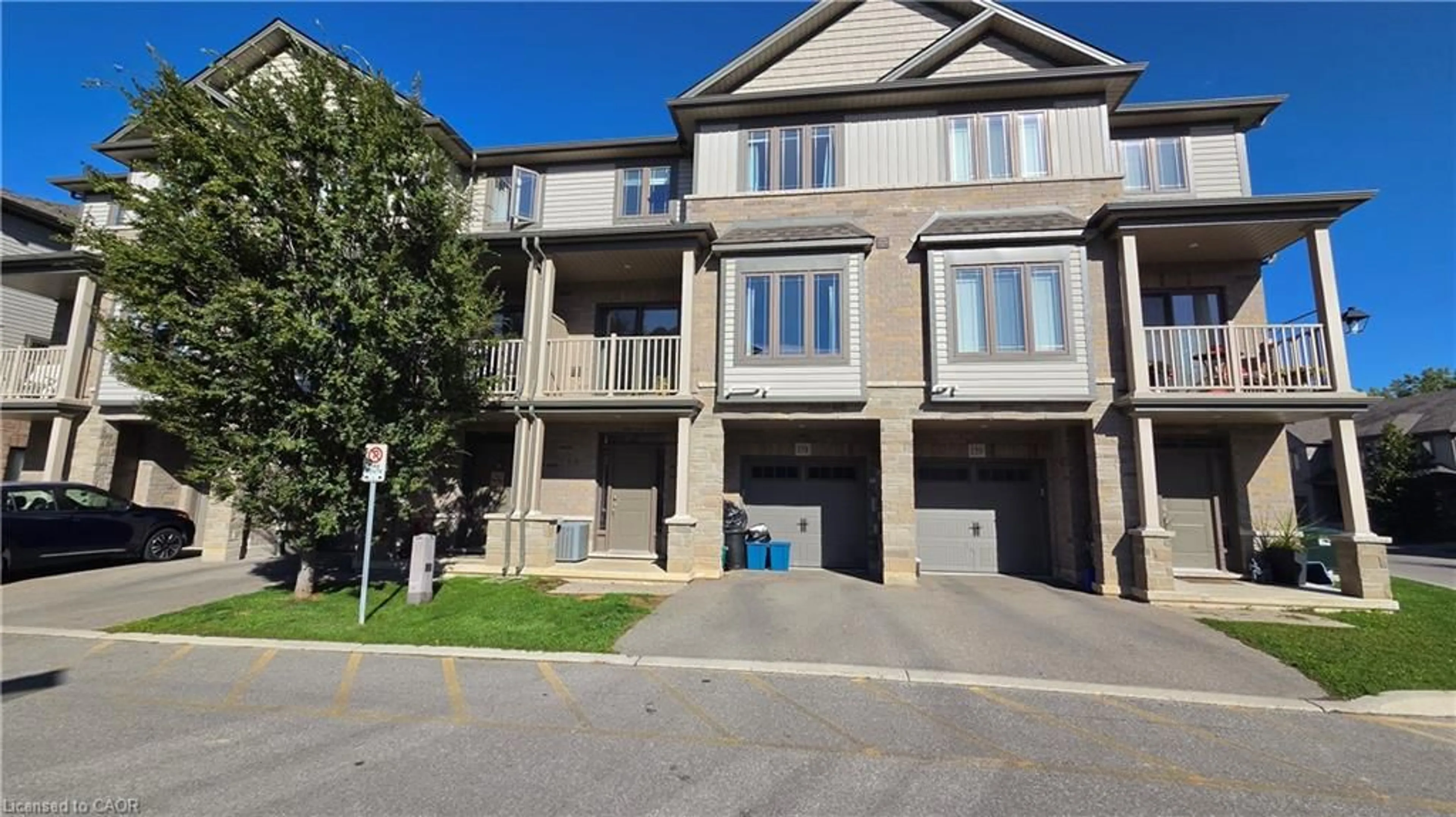 A pic from outside/outdoor area/front of a property/back of a property/a pic from drone, street for 77 Diana Ave #158, Brantford Ontario N3T 0R6