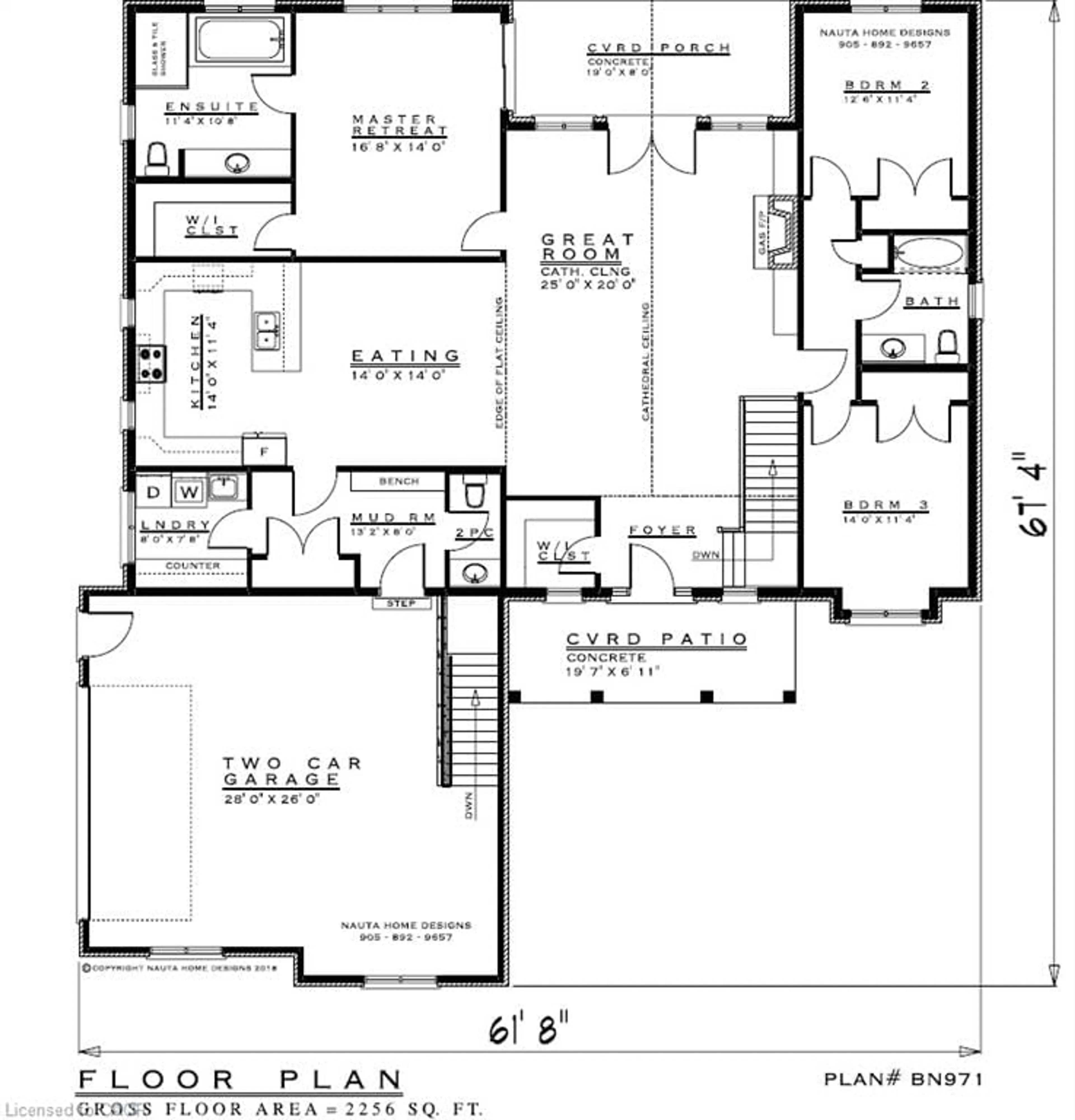 Floor plan for 1615 North Shore Dr, Stromness Ontario N0A 1K0