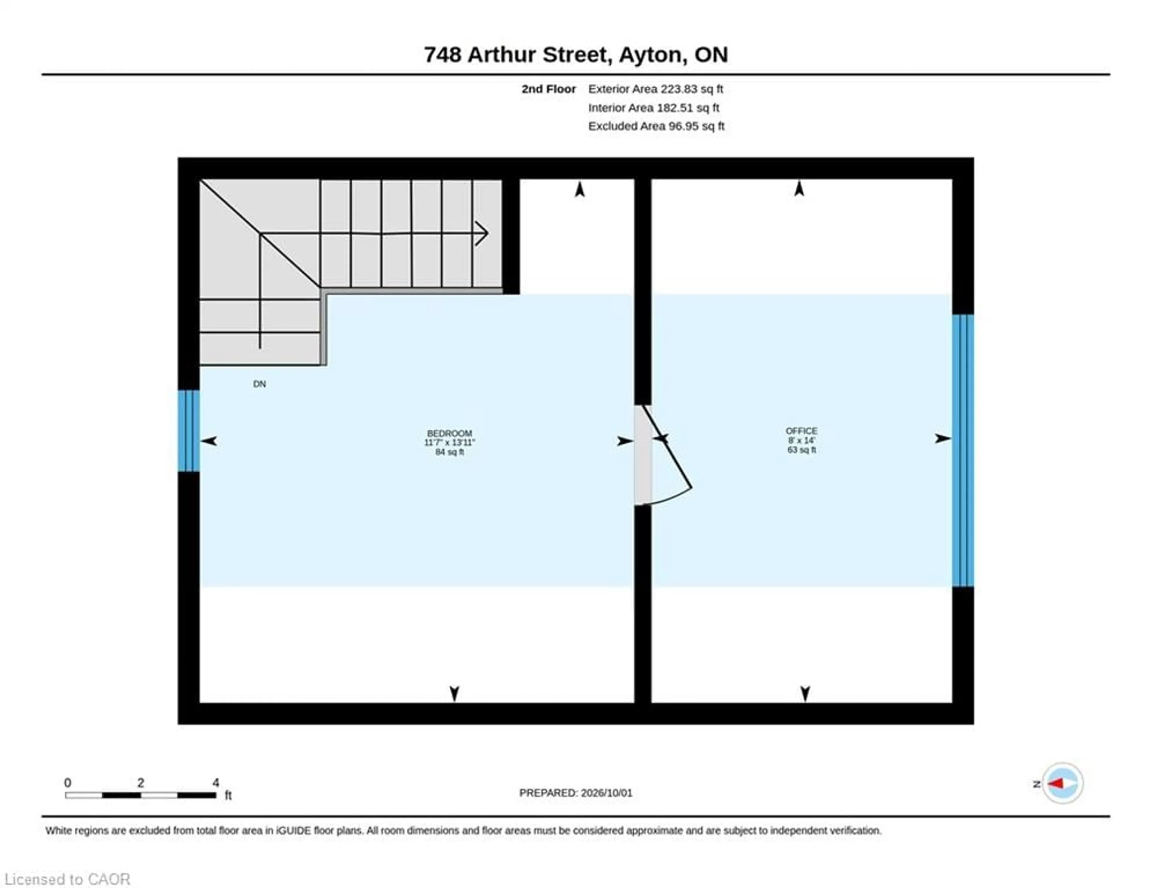 Floor plan for 748 Arthur St, Ayton Ontario N0G 1C0
