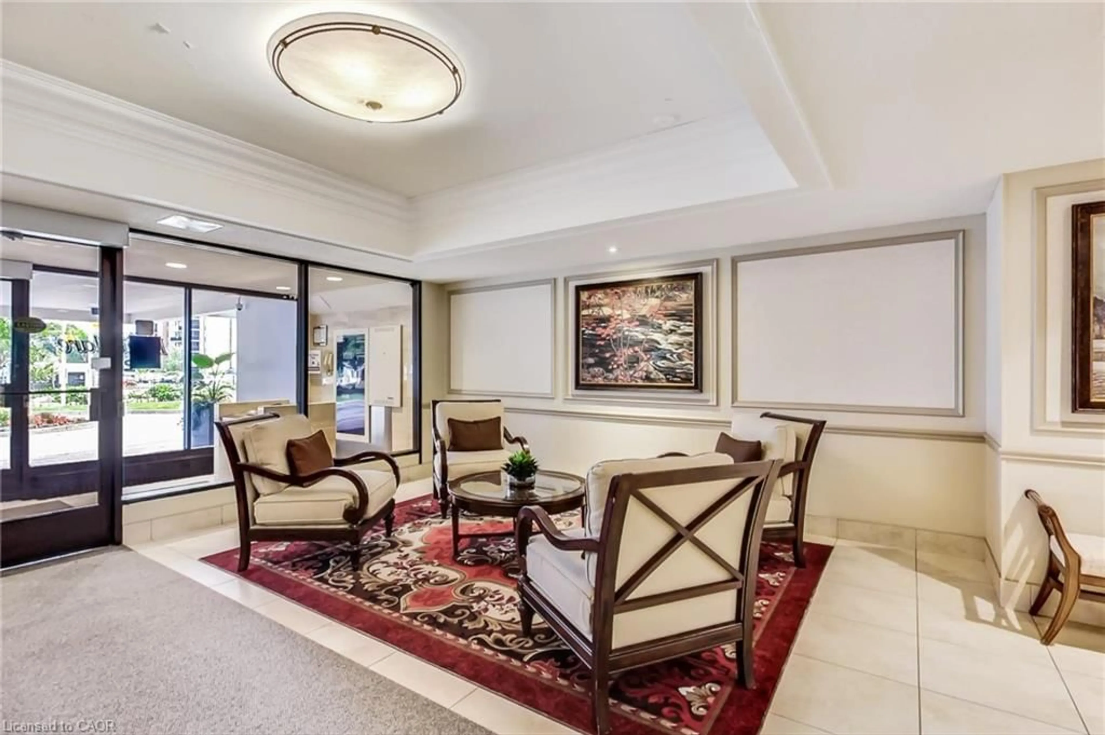 Lobby for 2185 Marine Dr #202, Oakville Ontario L6L 5L6