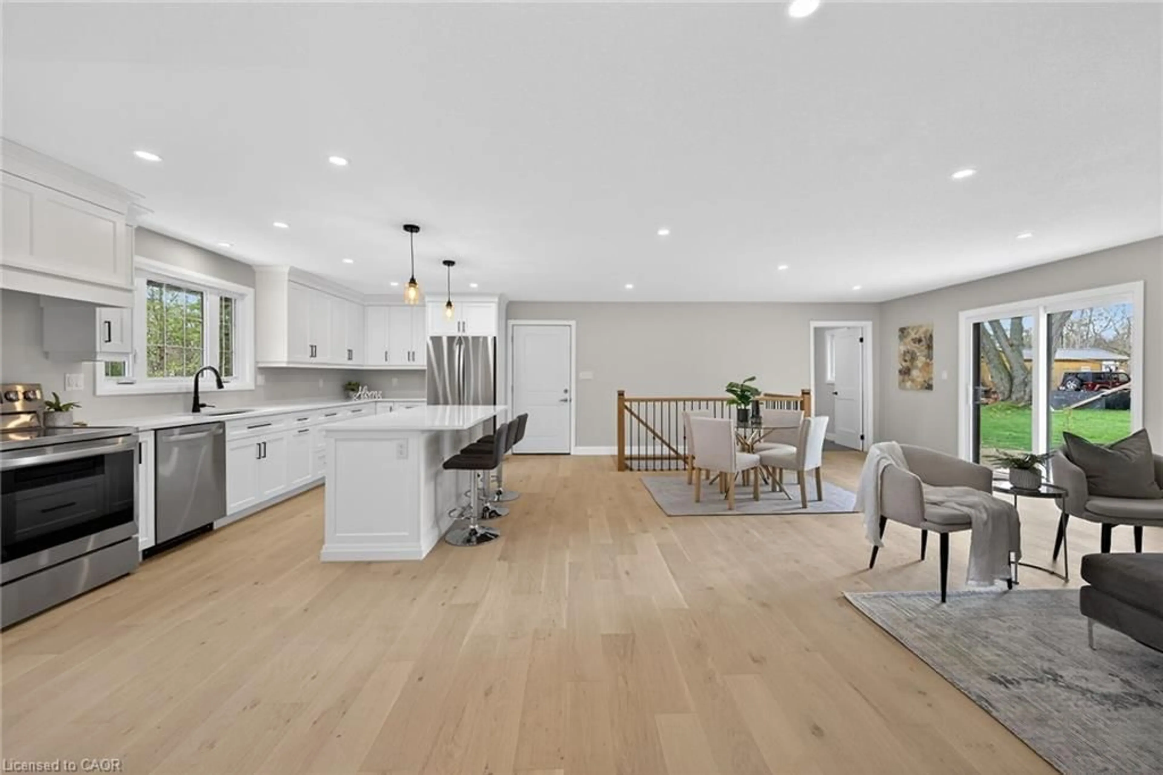 Open concept kitchen, unknown for 548 Concession 14 Rd, Springvale Ontario N0A 1H0