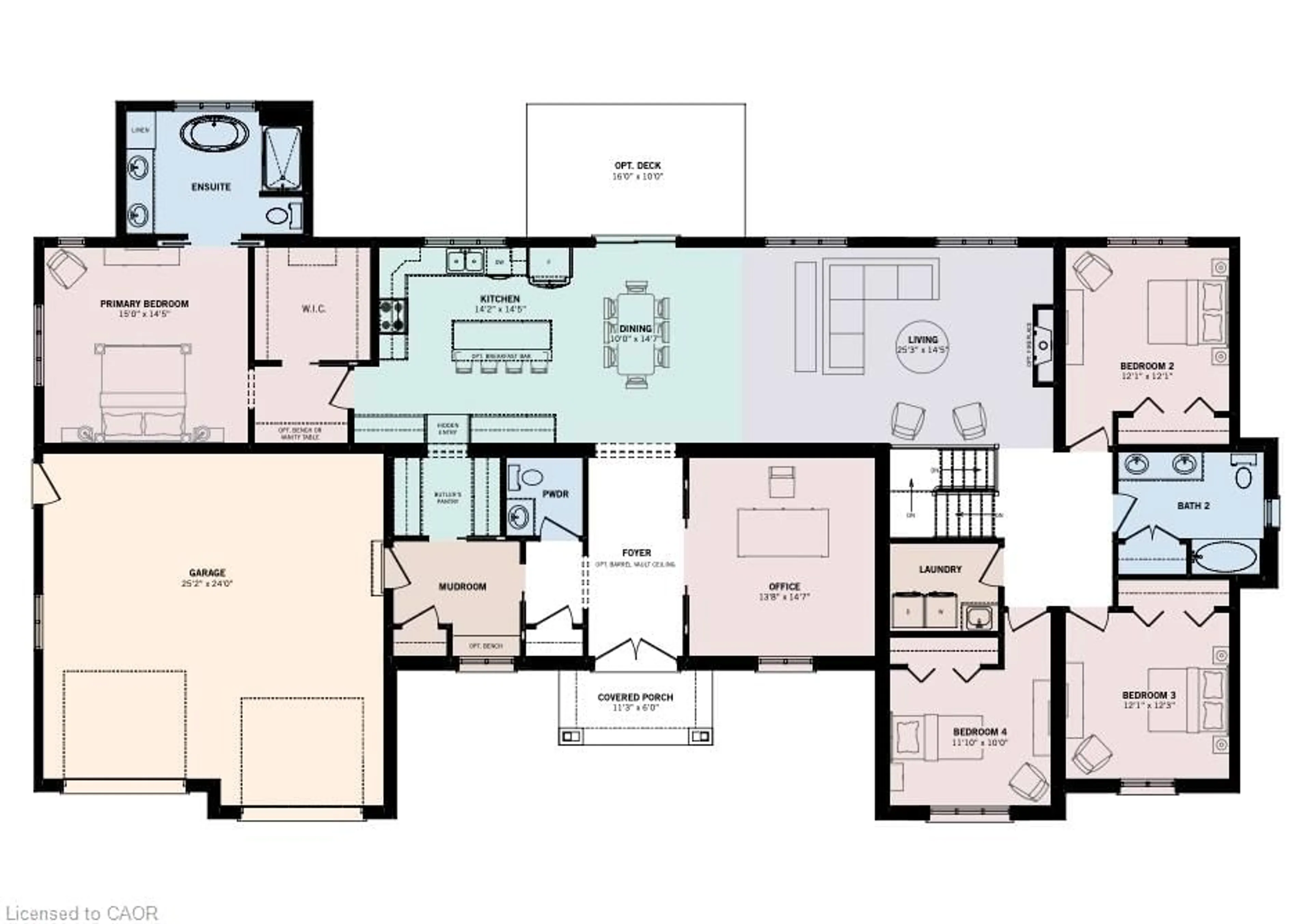 Floor plan for 7307 Side Road 5 #C, Wellington Ontario N0G 2E0