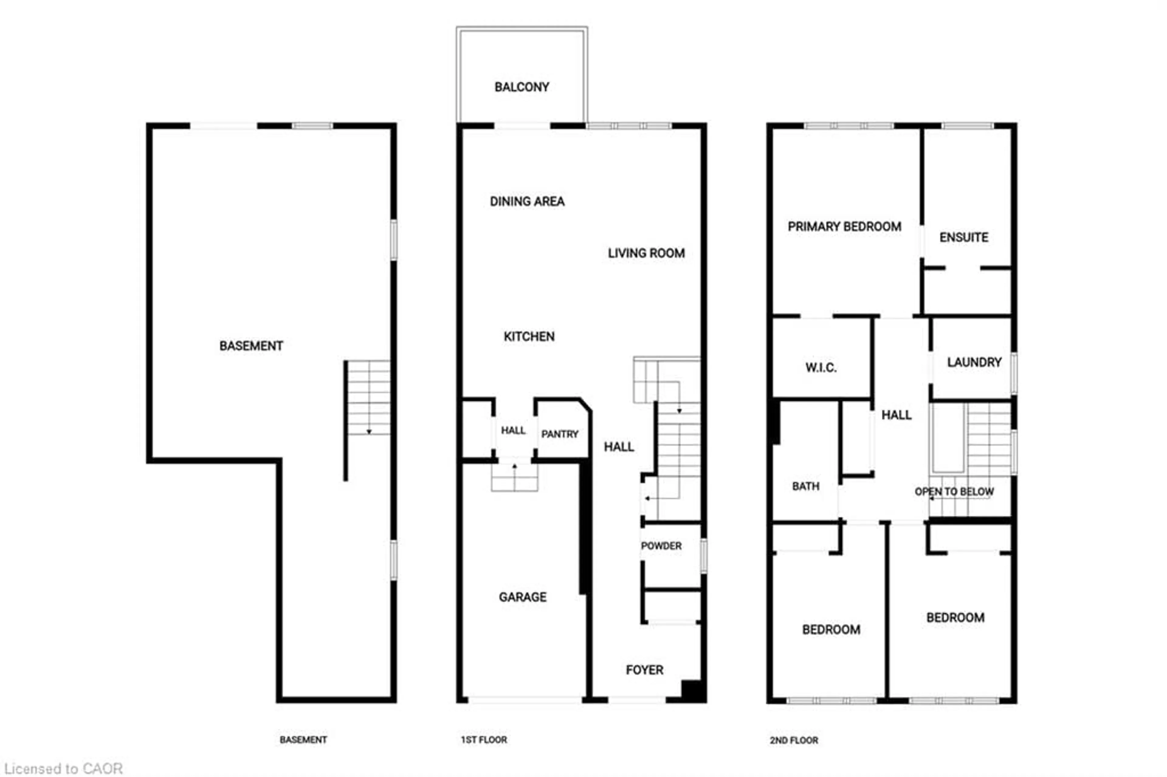 Floor plan for 121 Vanilla Trail, Thorold Ontario L2V 0L1