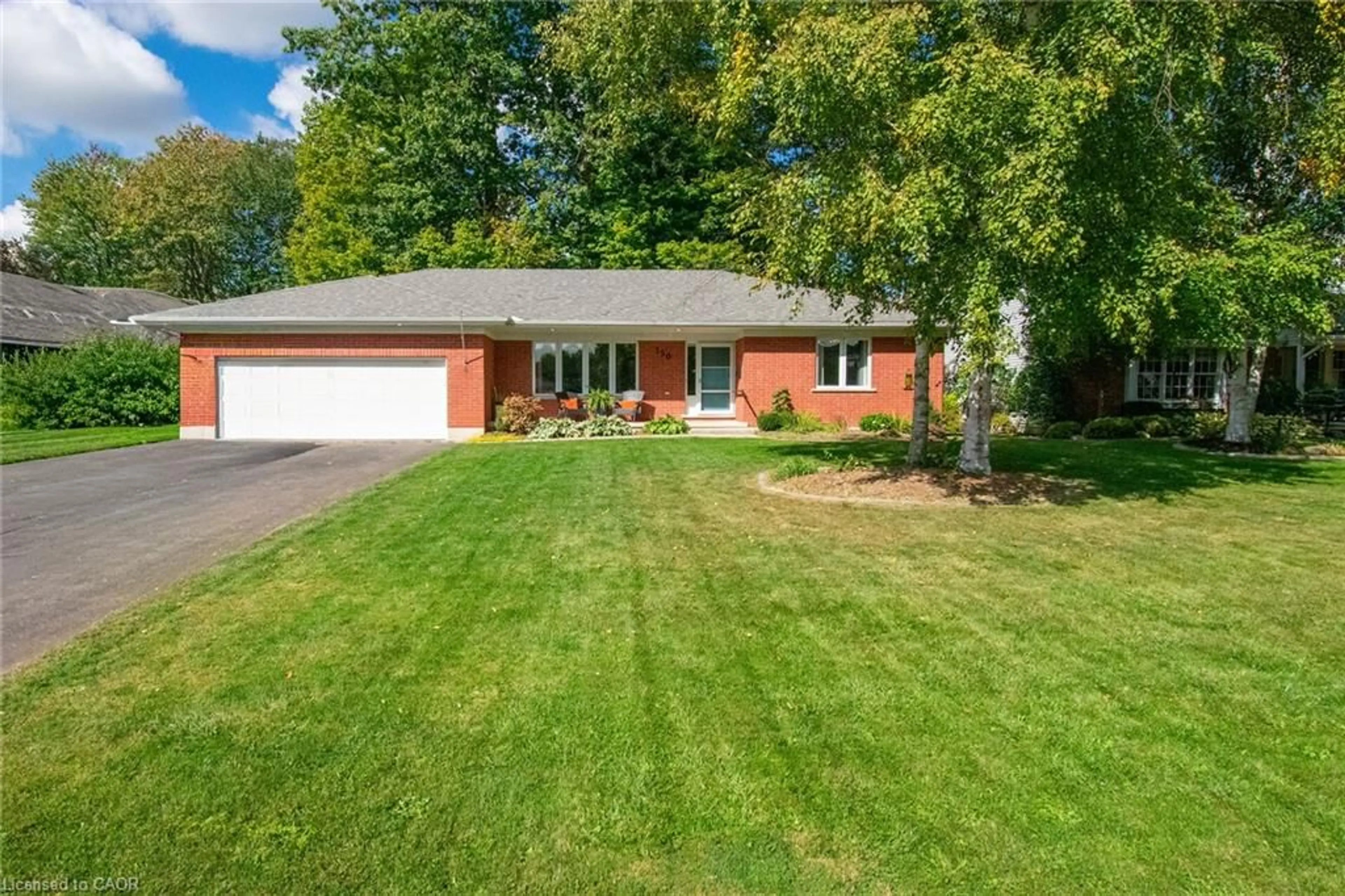 Home with brick exterior material, street for 150 Brookfield Blvd, Dunnville Ontario N1A 2Y4