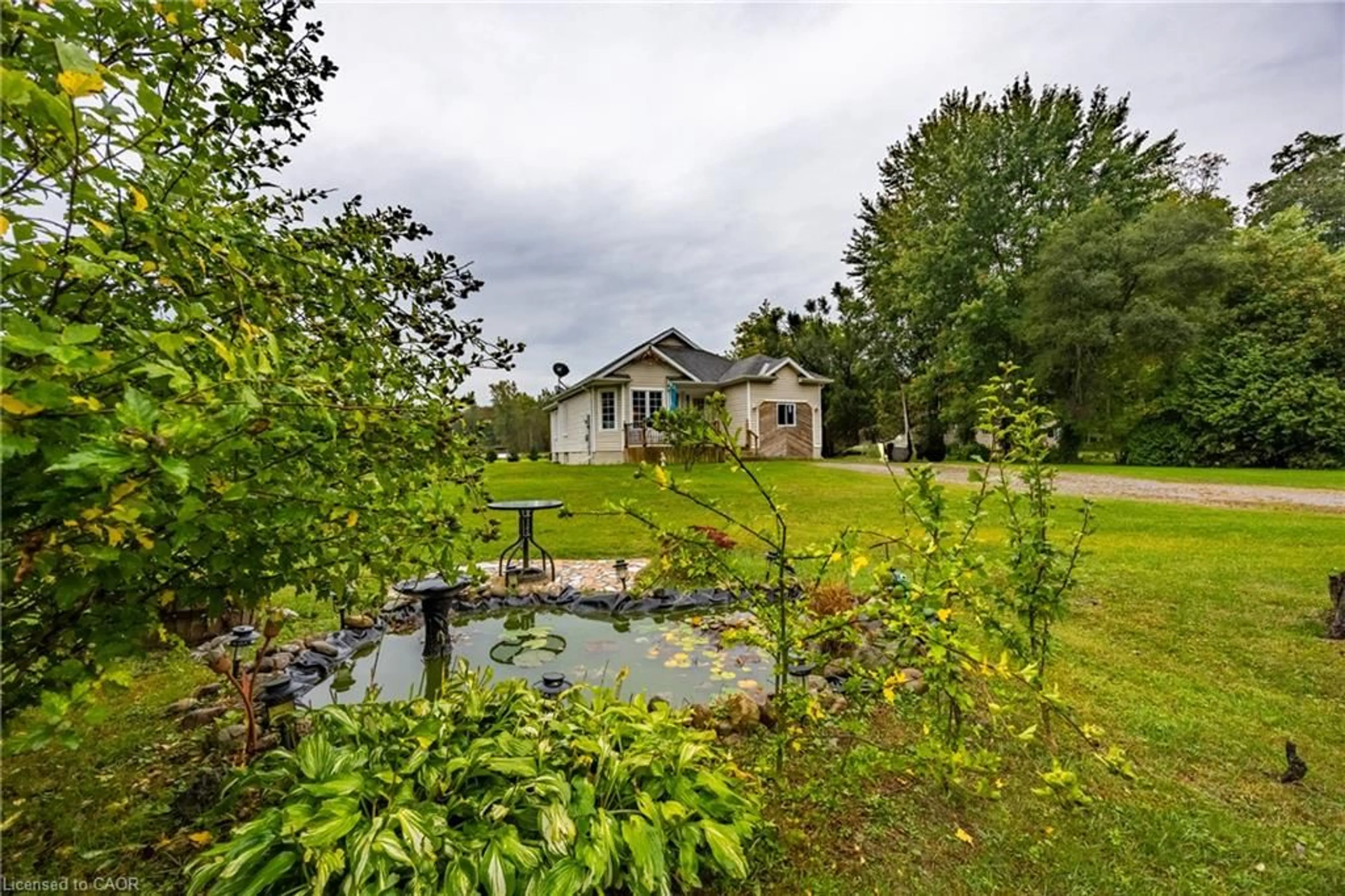 A pic from outside/outdoor area/front of a property/back of a property/a pic from drone, water/lake/river/ocean view for 650 Charlotteville Rd 7 Rd, Simcoe Ontario N3Y 4K5