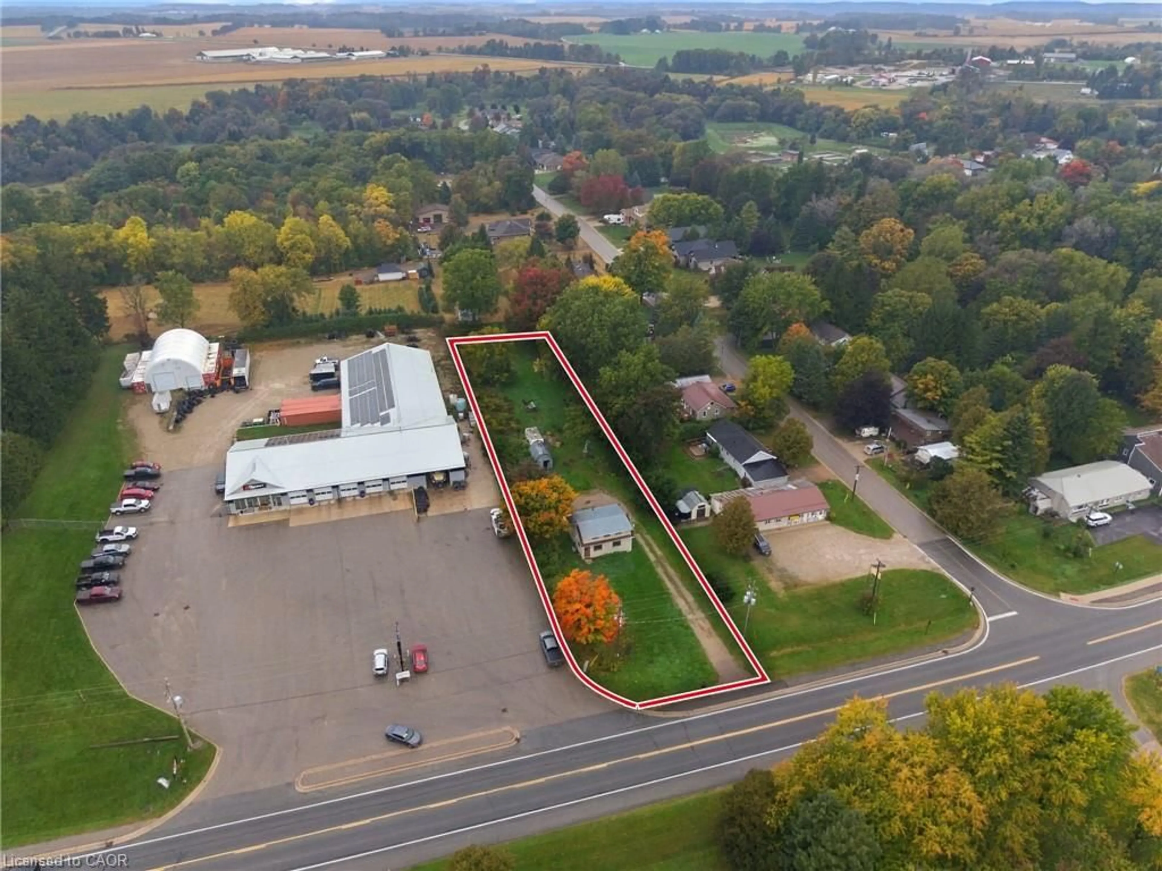 A pic from outside/outdoor area/front of a property/back of a property/a pic from drone, unknown for 77937 London Rd, Clinton Ontario N0M 1L0