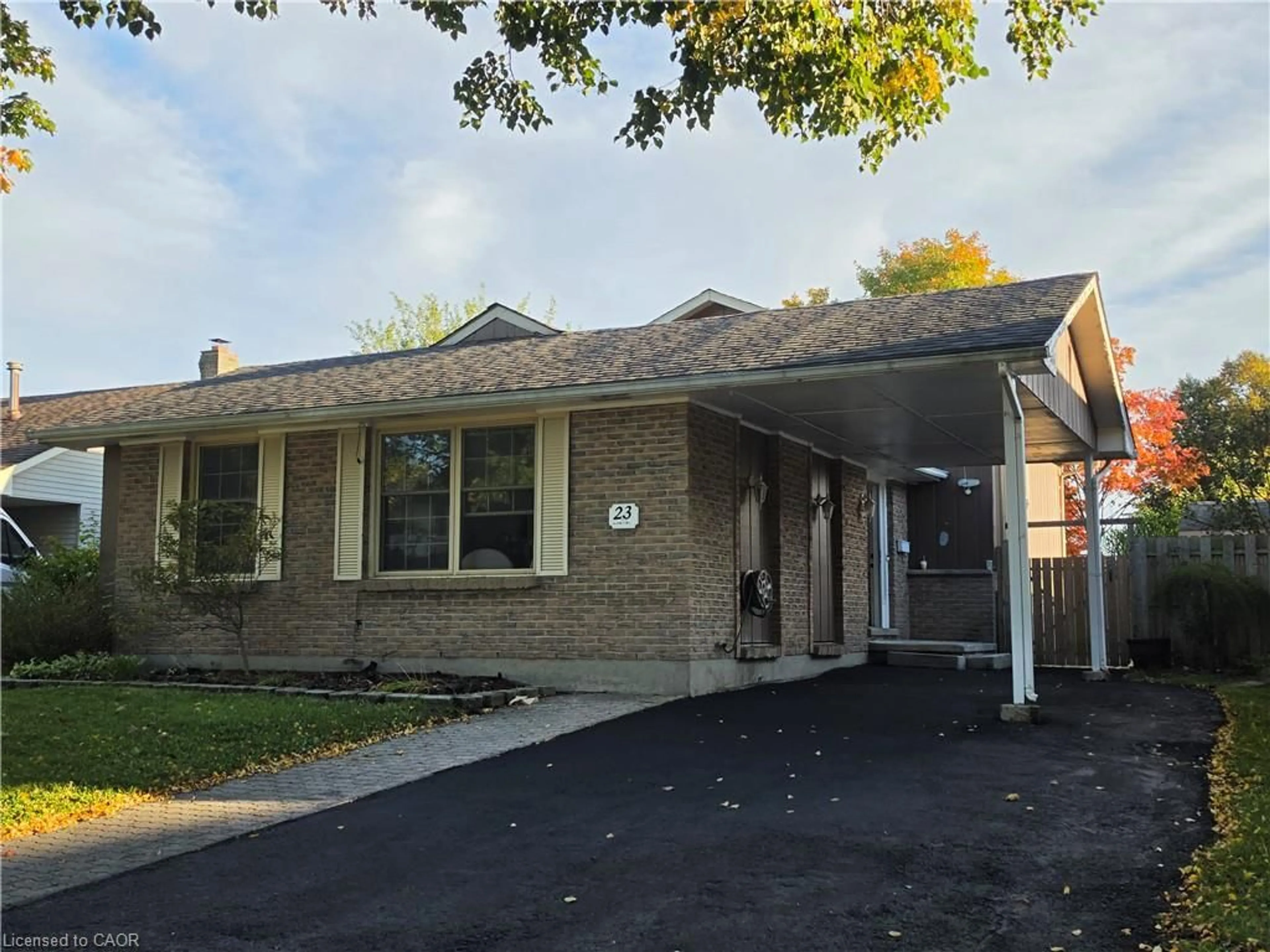 Home with brick exterior material, street for 23 Alayne Cres, London Ontario N6E 2A2