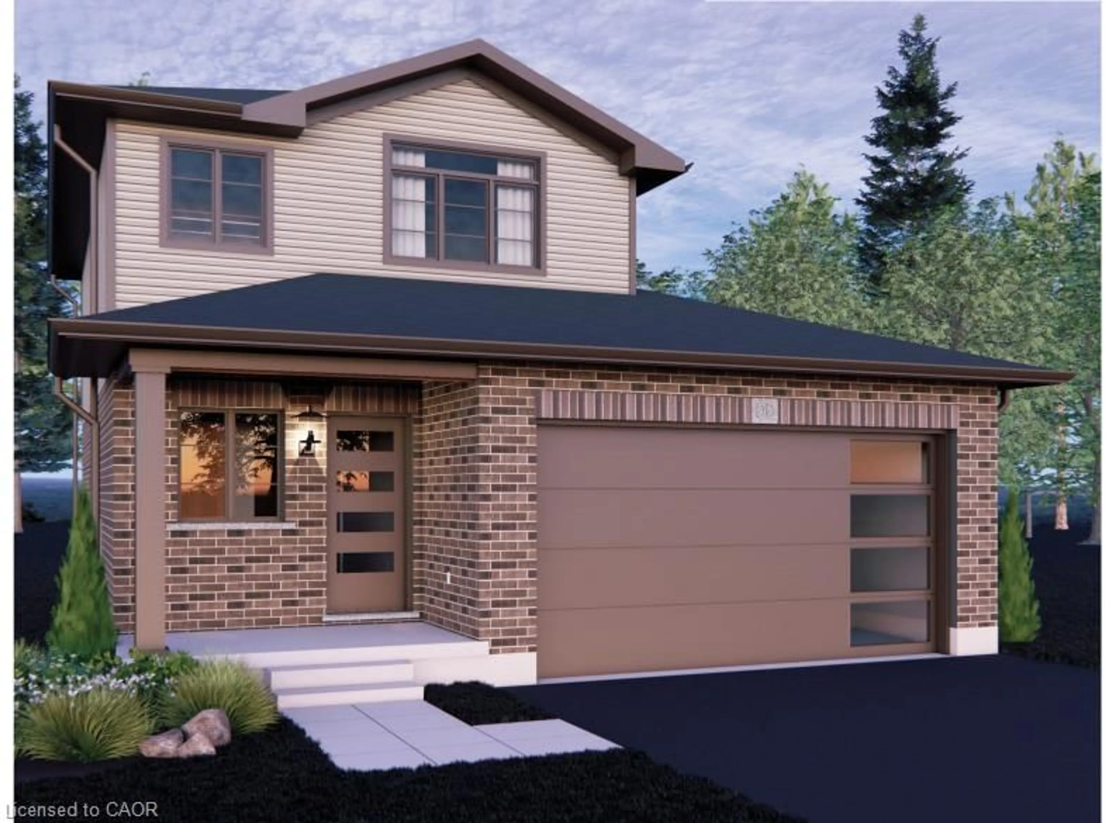Home with brick exterior material, street for 19 Rosecliff Pl, Cambridge Ontario N1S 0C4