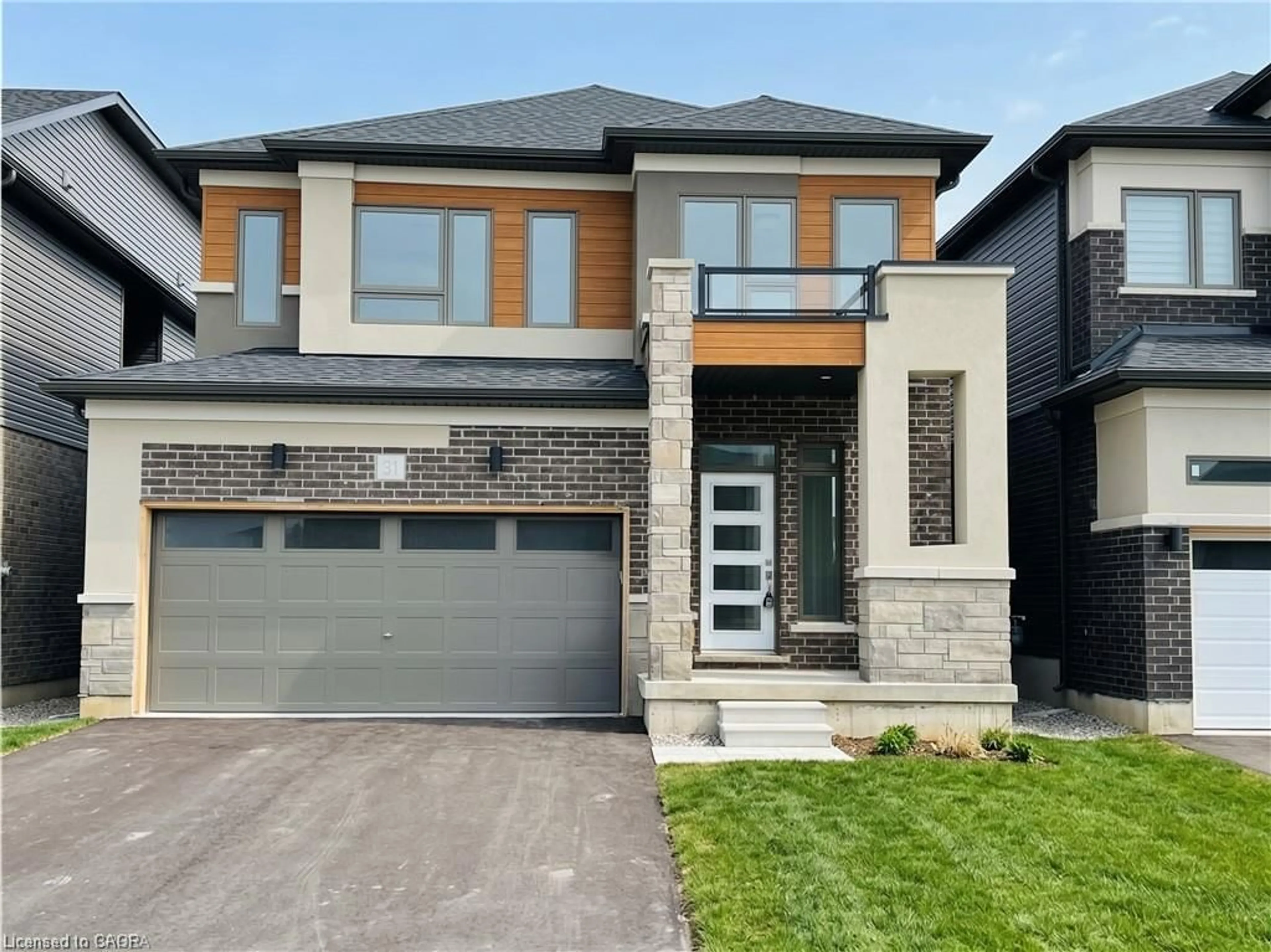 Home with brick exterior material, street for 31 Stokes Rd, Paris Ontario N3L 0L9