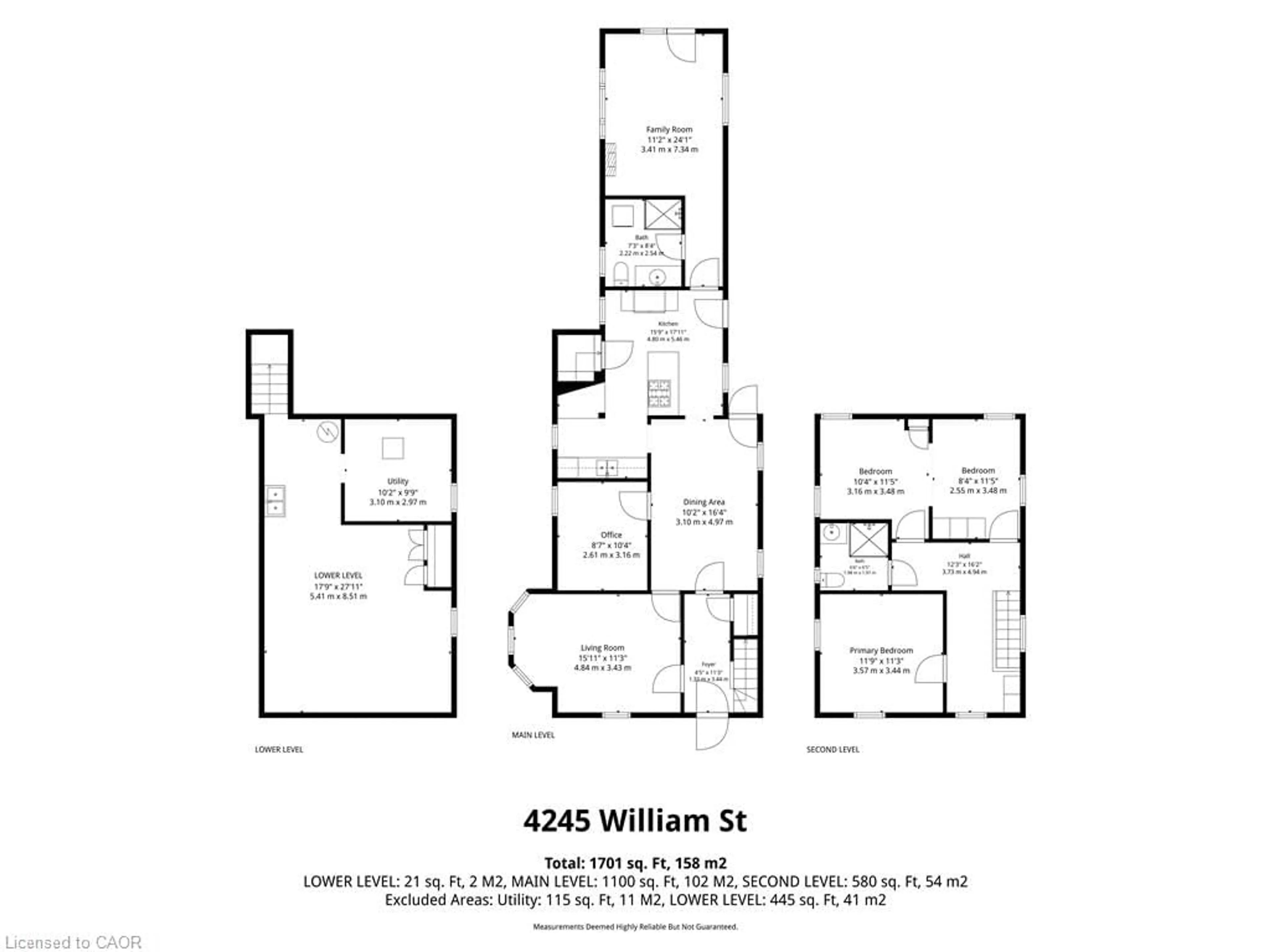 Floor plan for 4245 William St, Beamsville Ontario L0R 1B0