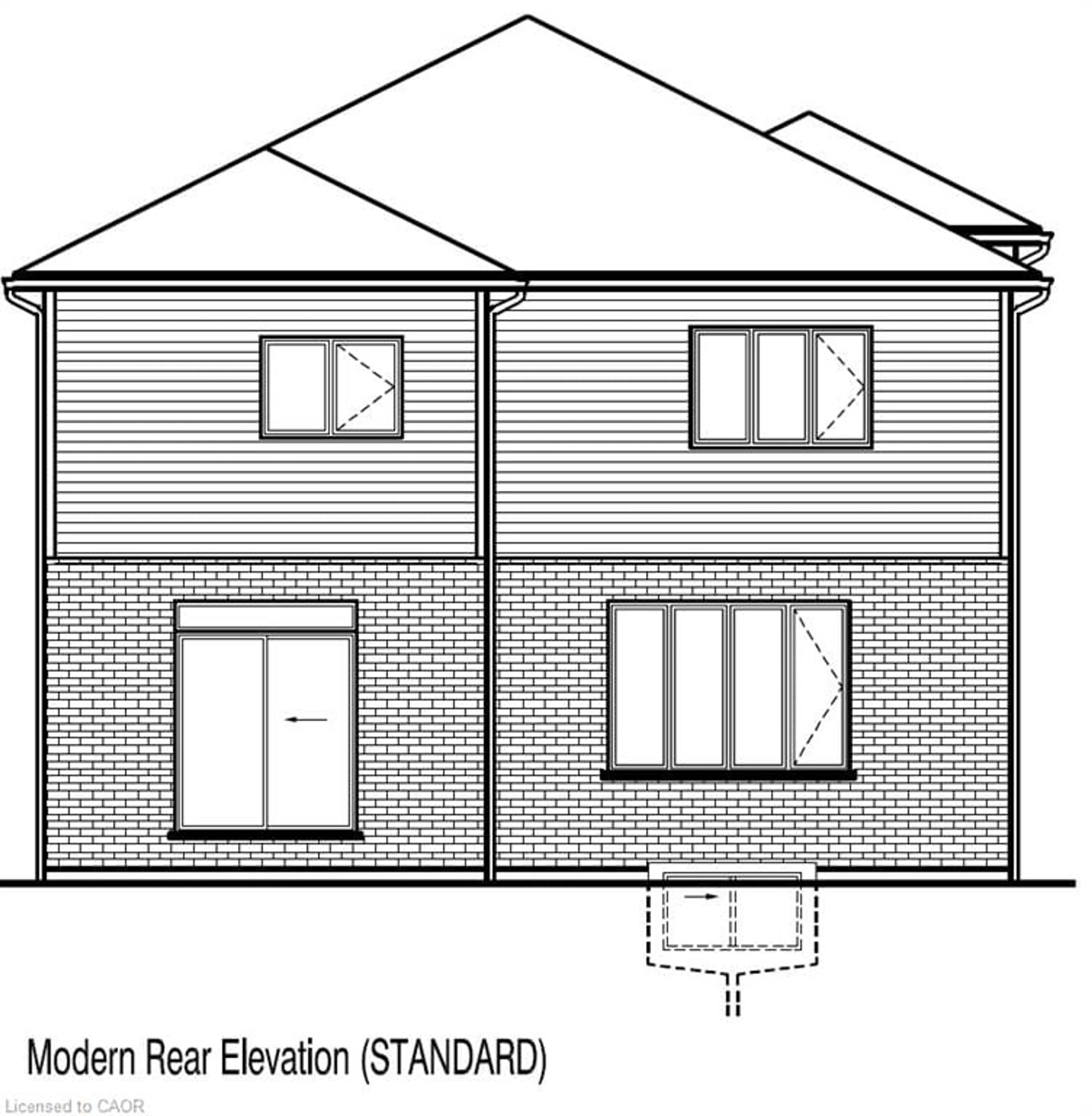 Floor plan for 22 Wild Chicory St #Lot 0071, Kitchener Ontario N2P 0J1