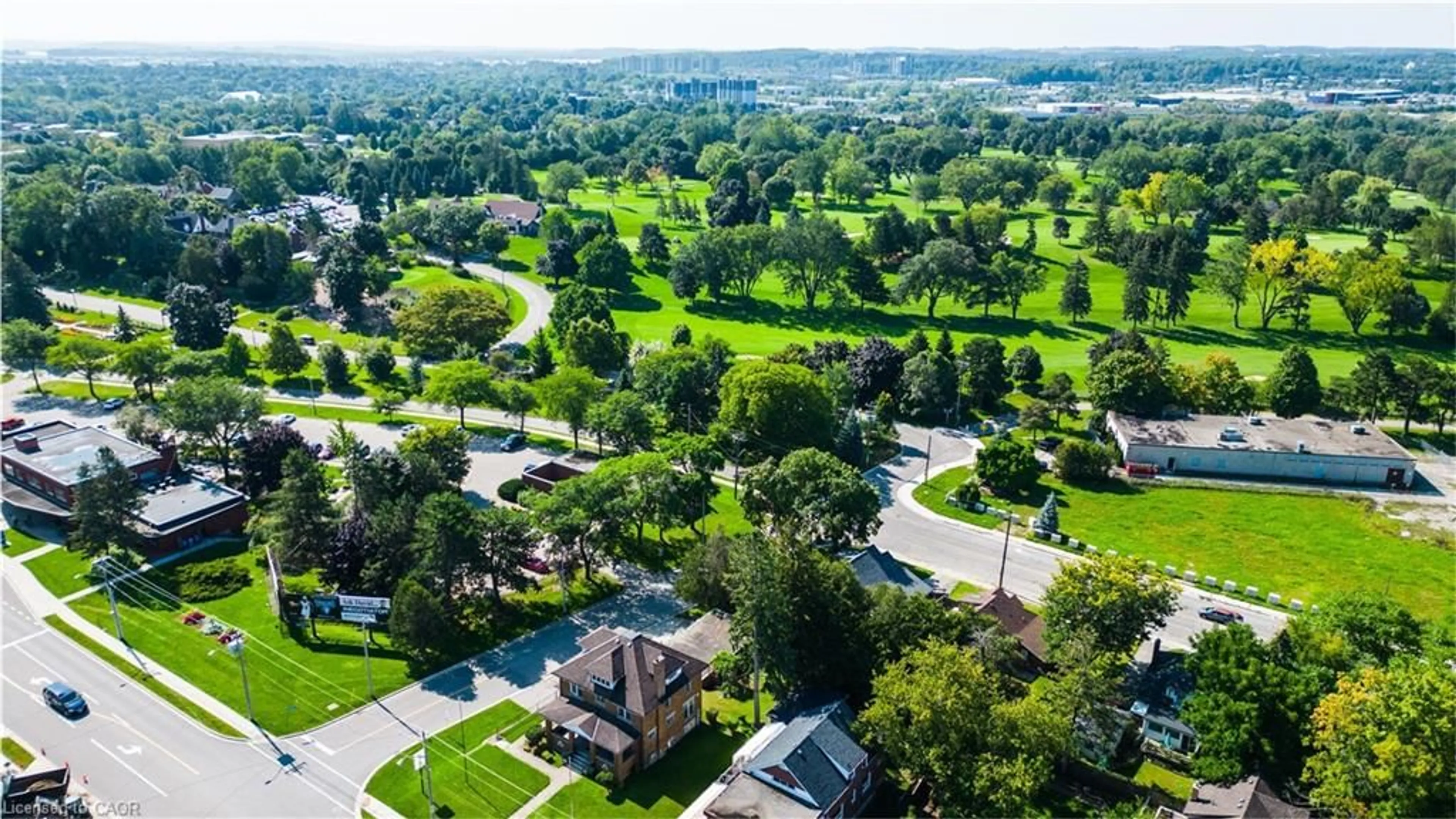 A pic from outside/outdoor area/front of a property/back of a property/a pic from drone, street for 1414 King St #101, Kitchener Ontario N2G 4T8
